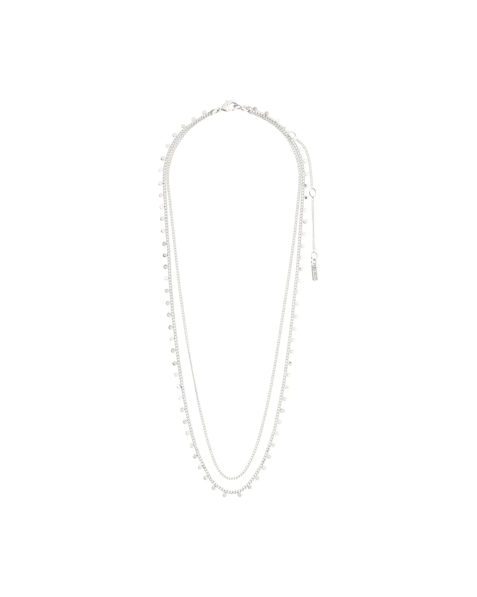 BLOOM Recycled Necklace 2-in-1 - Silver Plated