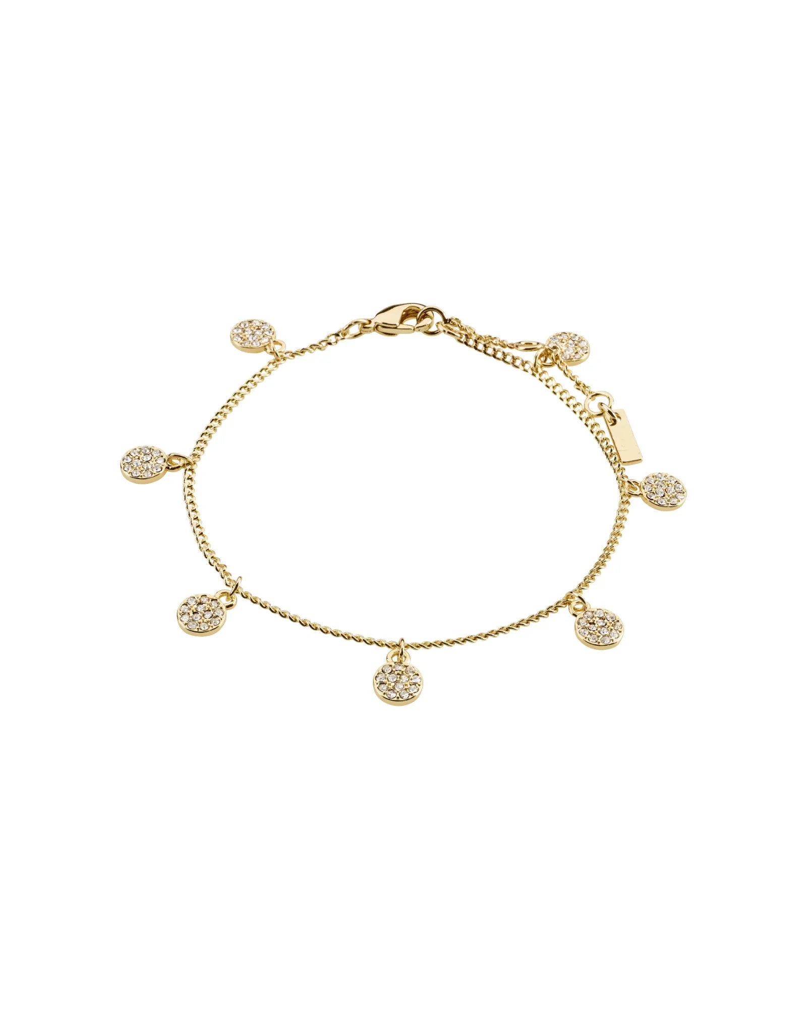 CHAYENNE Recycled Crystal Bracelet - Gold Plated