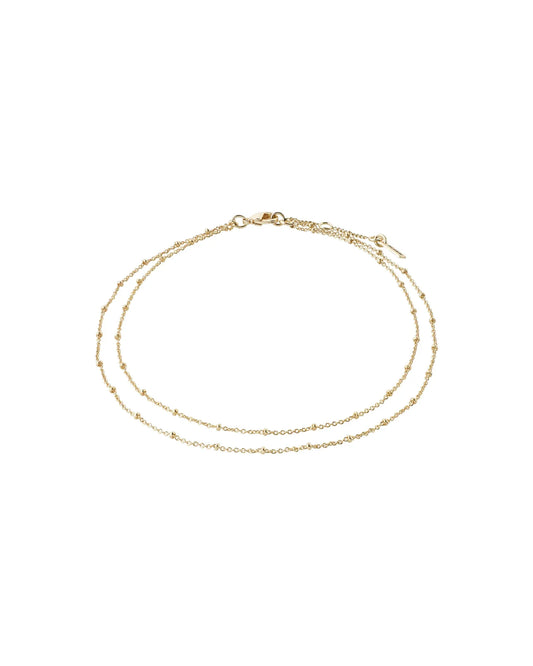 ELKA Ankle Chain 2-in-1 - Gold Plated