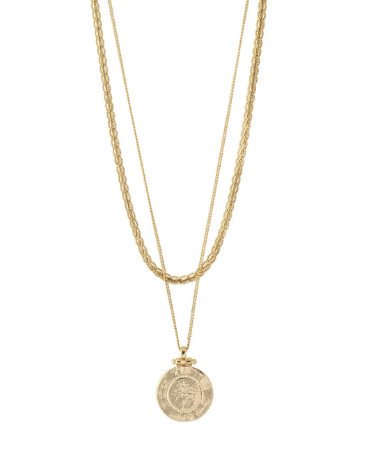 NOMAD Necklace 2-in-1 - Gold Plated