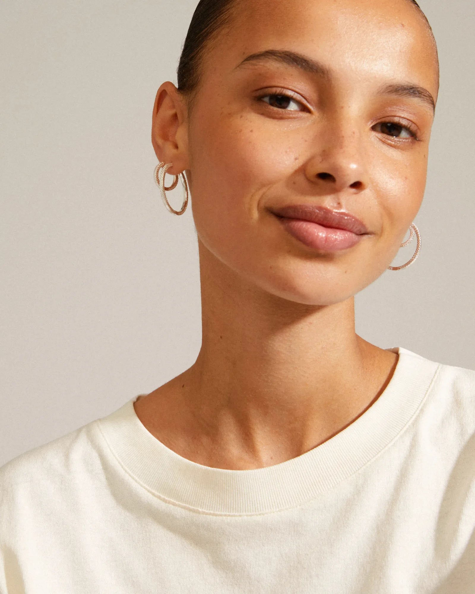 PULSE Recycled Earrings 2-in-1 Set - Silver Plated