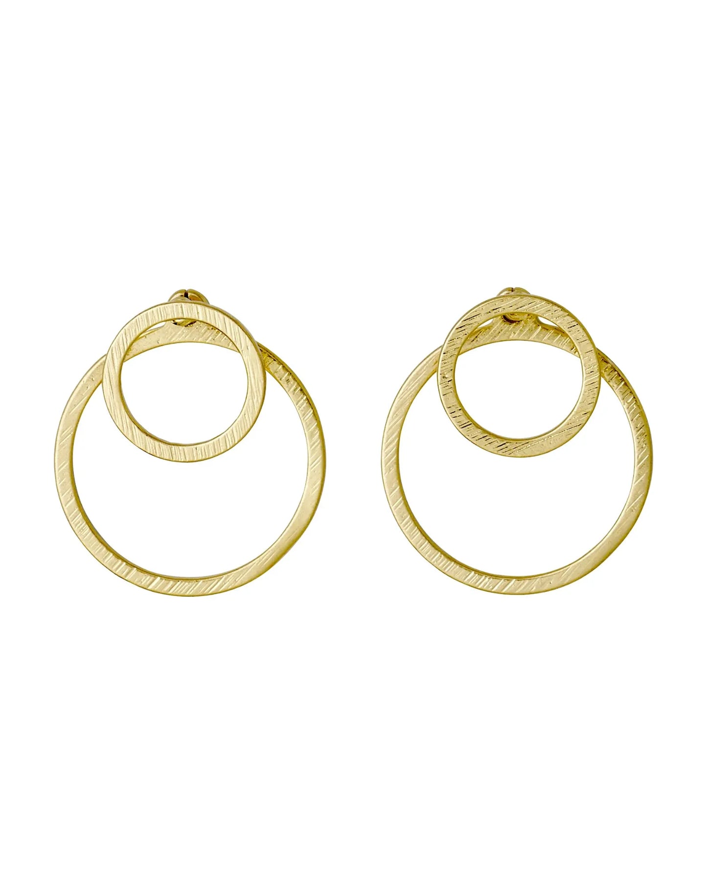 ZOOEY Recycled 2-in-1 Earrings - Gold Plated