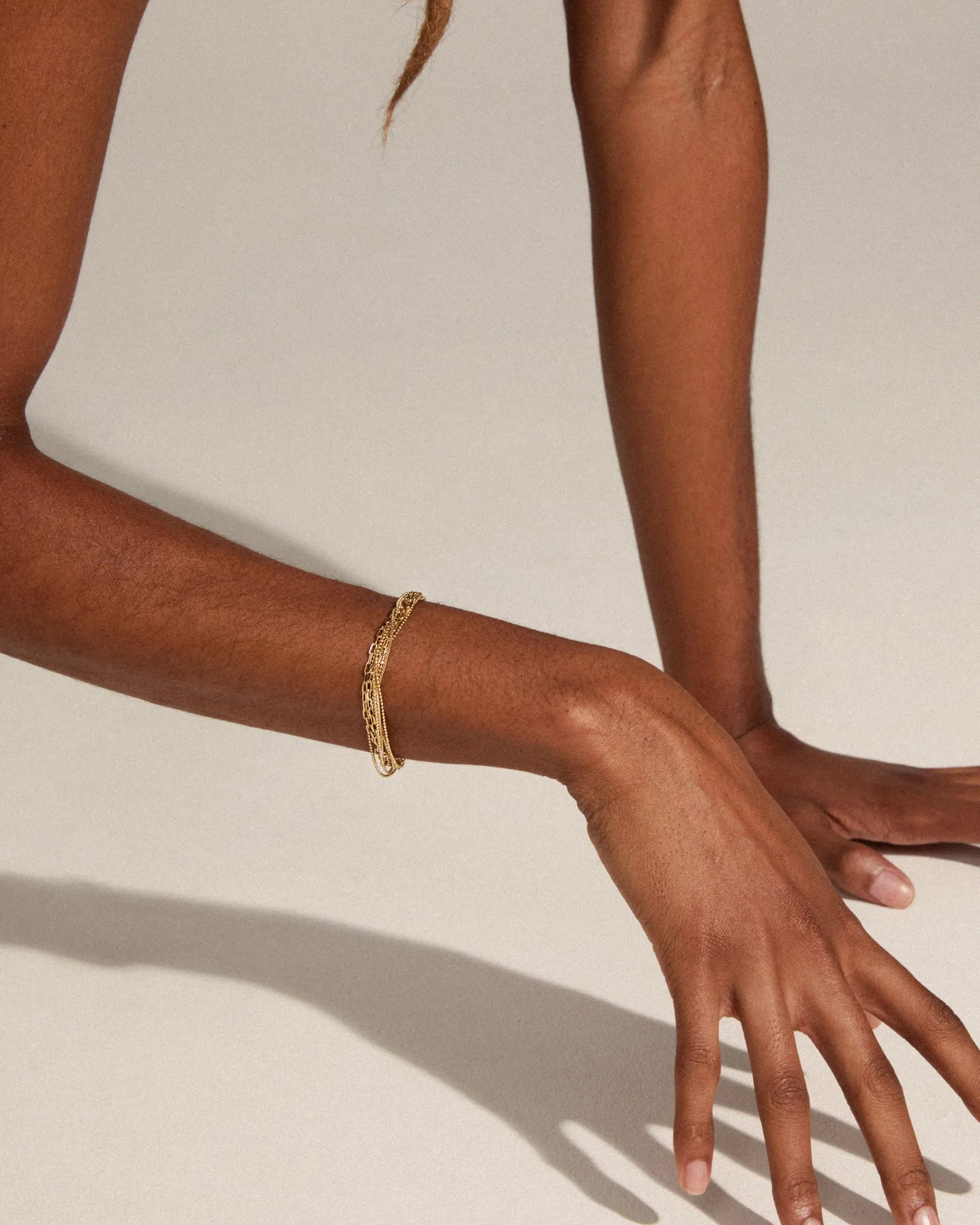 LILY Chain Bracelet - Gold Plated