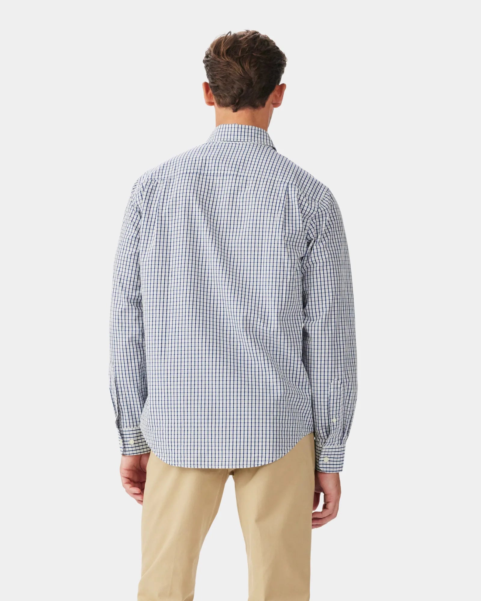 Augusta Classic Shirt - White/Blue