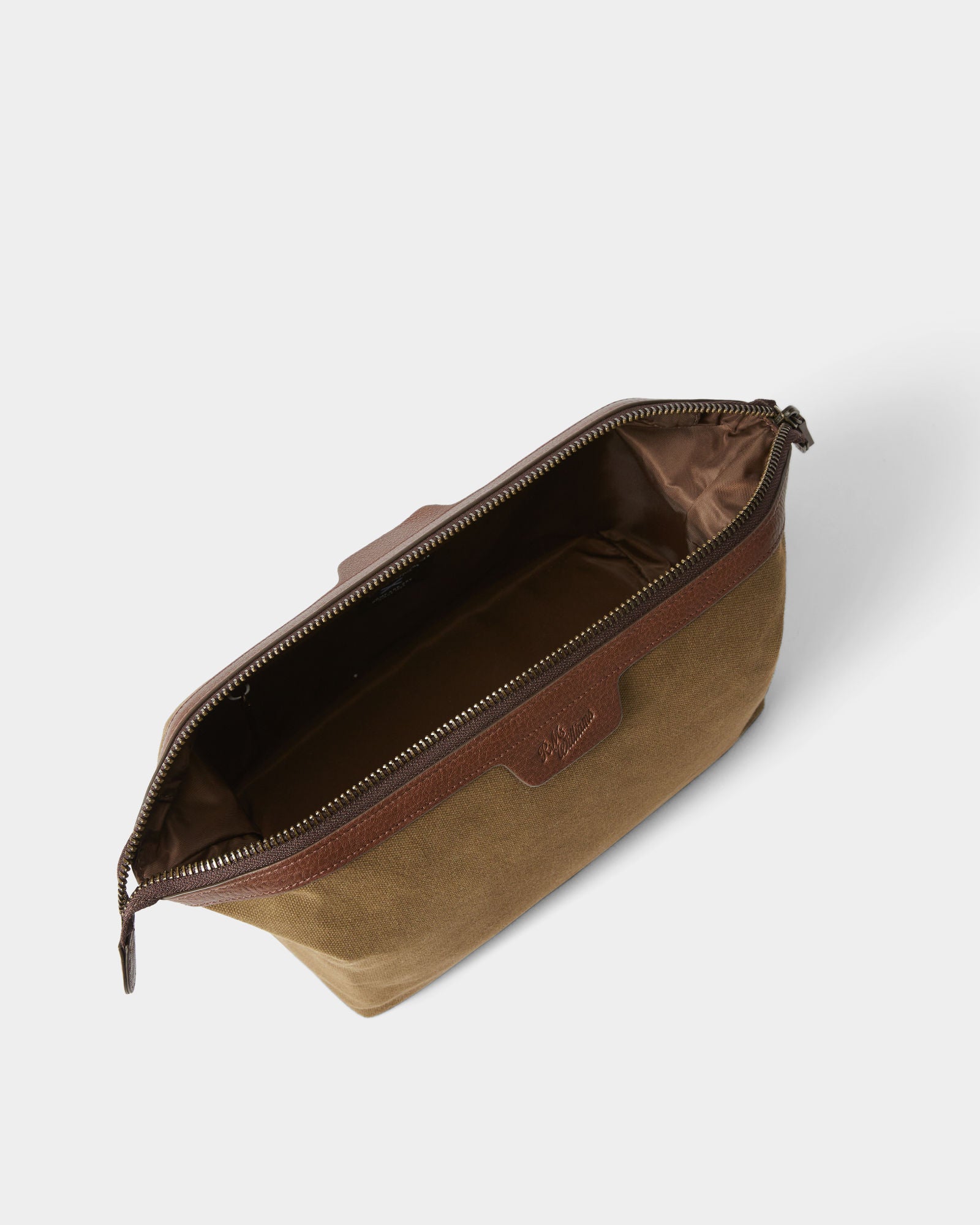 Barrenjoey Wash Bag - Khaki/Brown