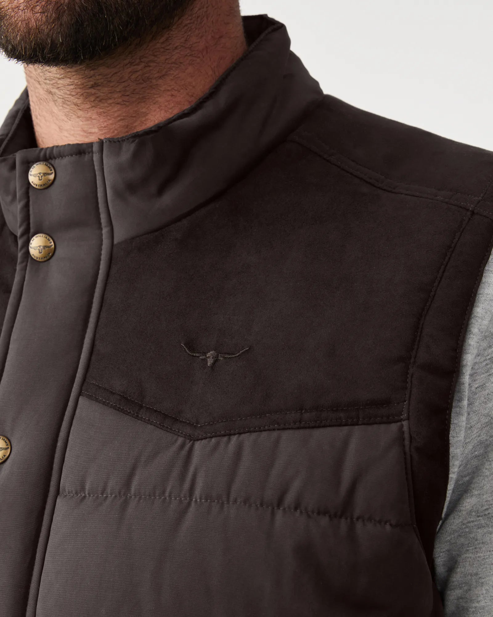 Carnarvon Vest - Chocolate