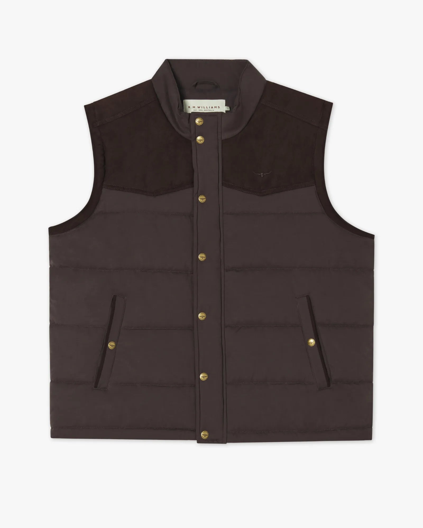 Carnarvon Vest - Chocolate
