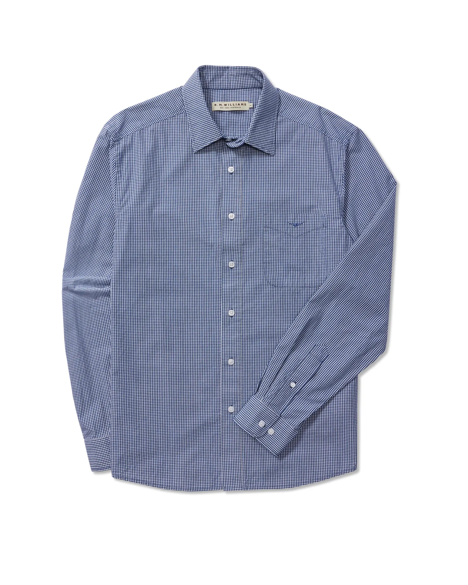 Classic Shirt - Navy/White