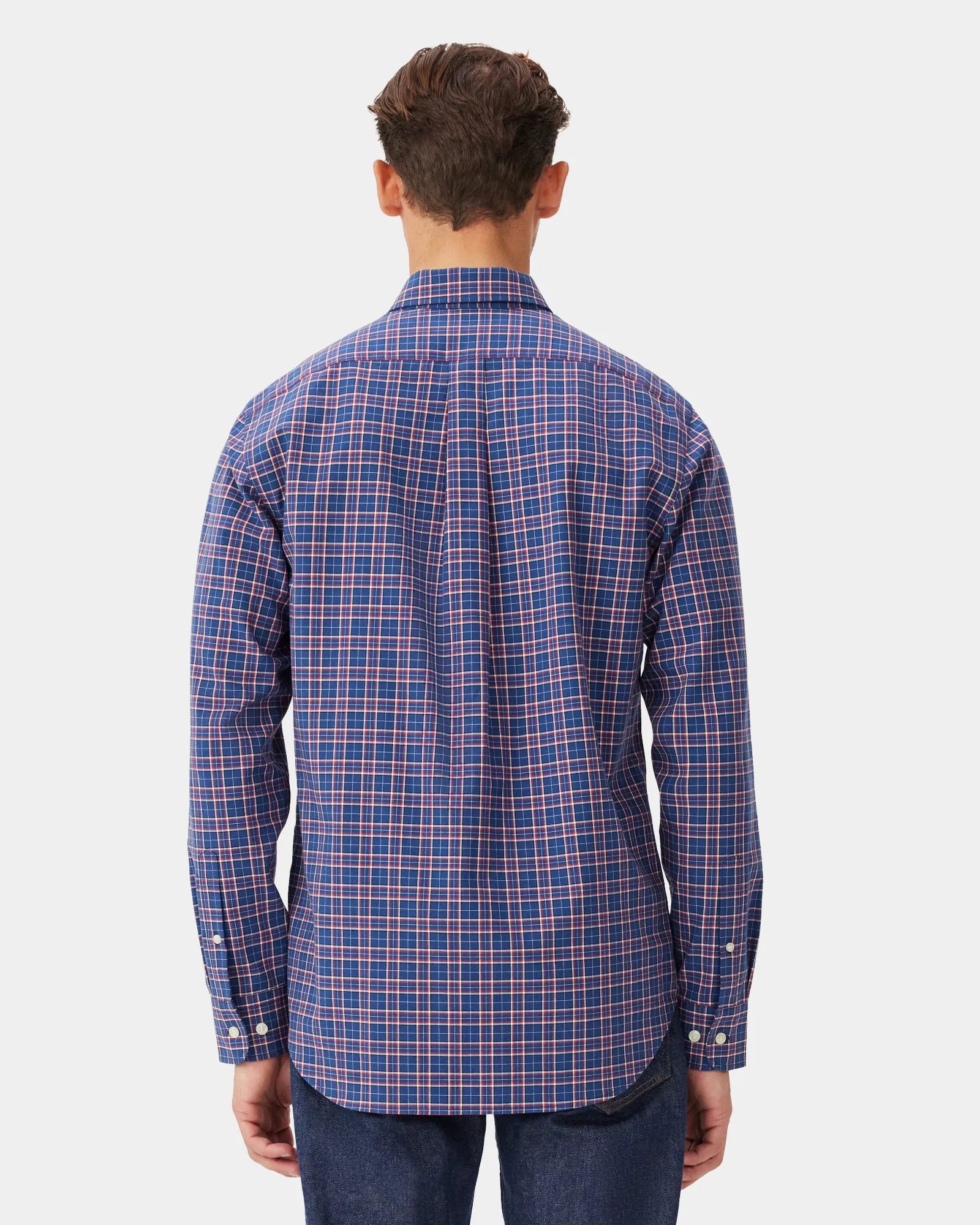 Regular Button Down Shirt - Indigo