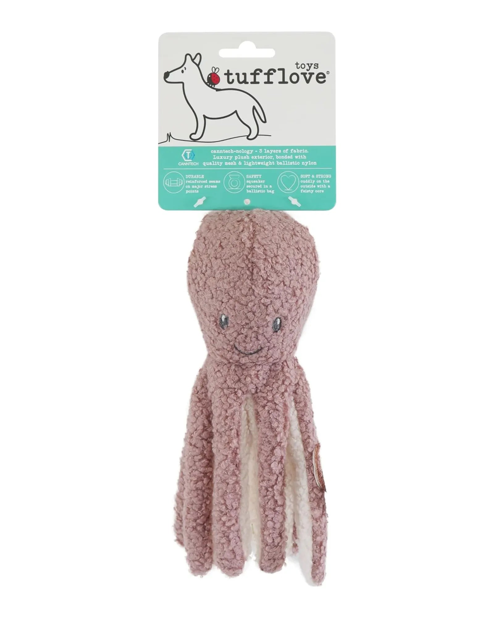 Tufflove Octopus Dog Toy