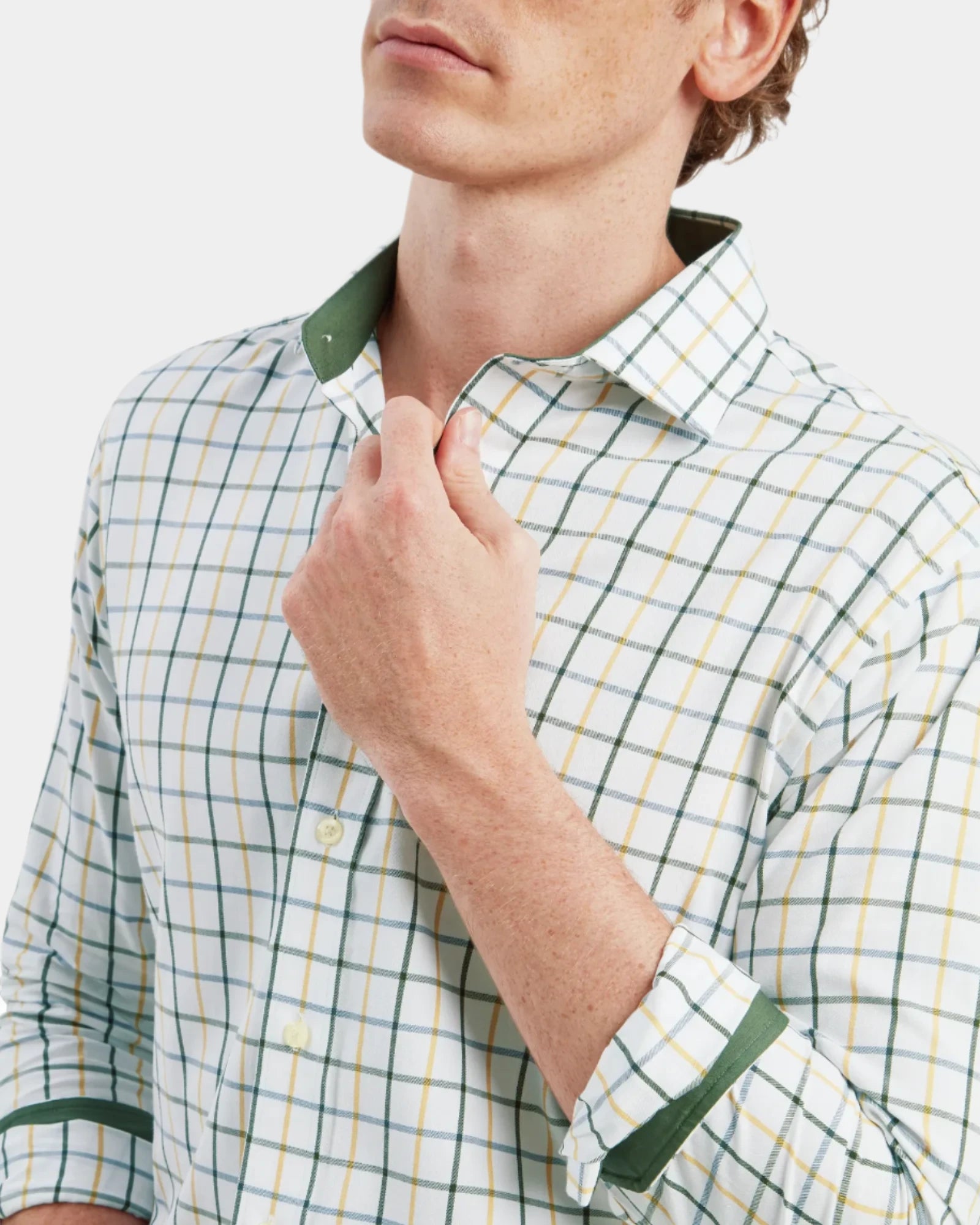 Baconsthorpe Tailored Shirt - Woodland Check