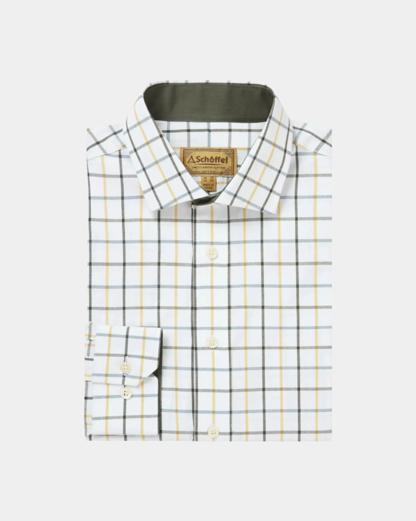 Baconsthorpe Tailored Shirt - Woodland Check