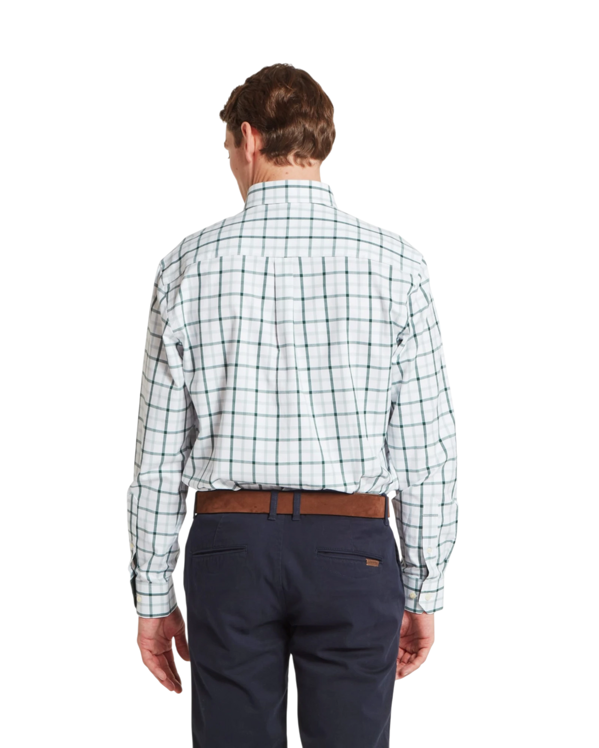 Brancaster Shirt - Deep Pine Check