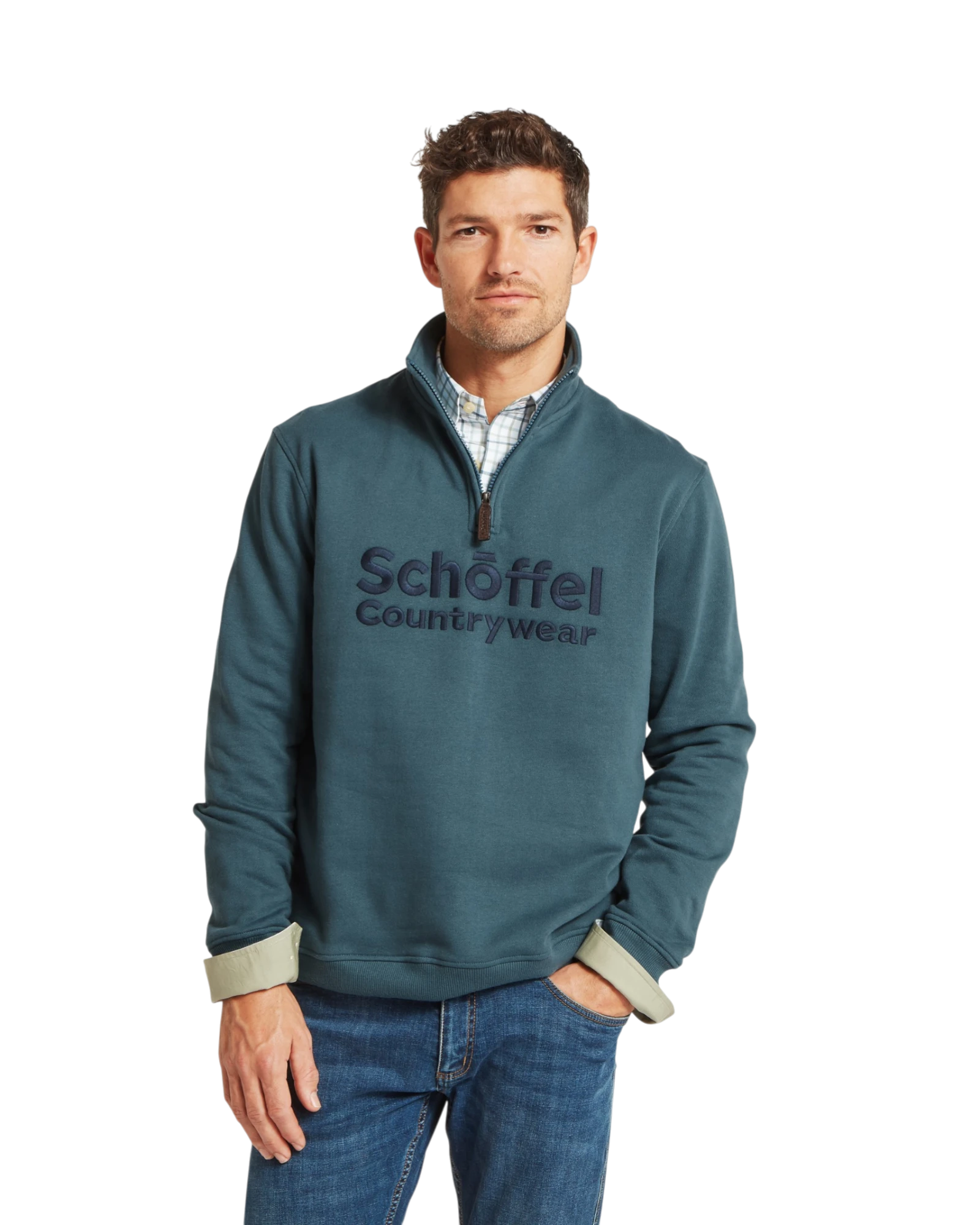 Bude Sweatshirt - Deep Ocean Blue