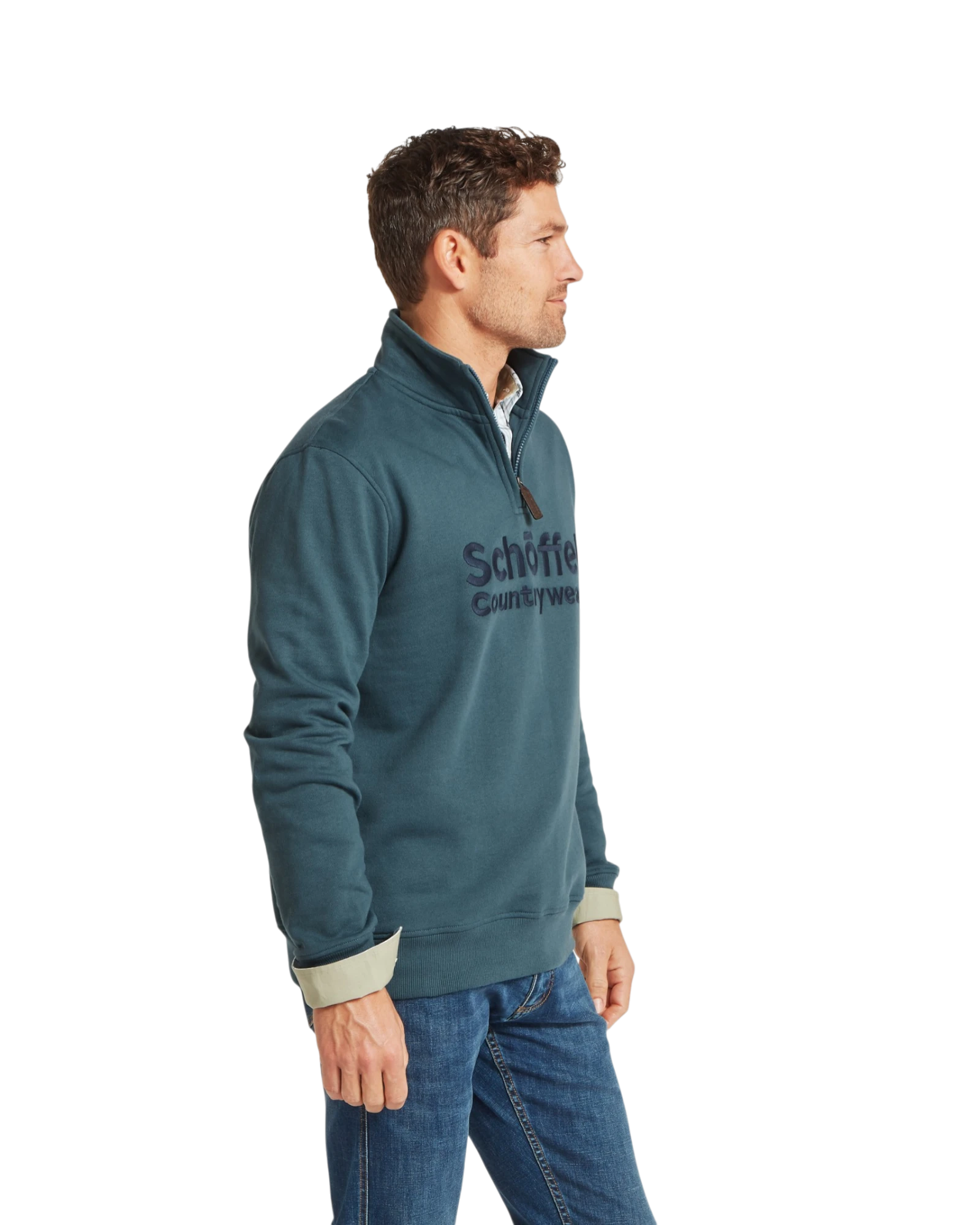 Bude Sweatshirt - Deep Ocean Blue