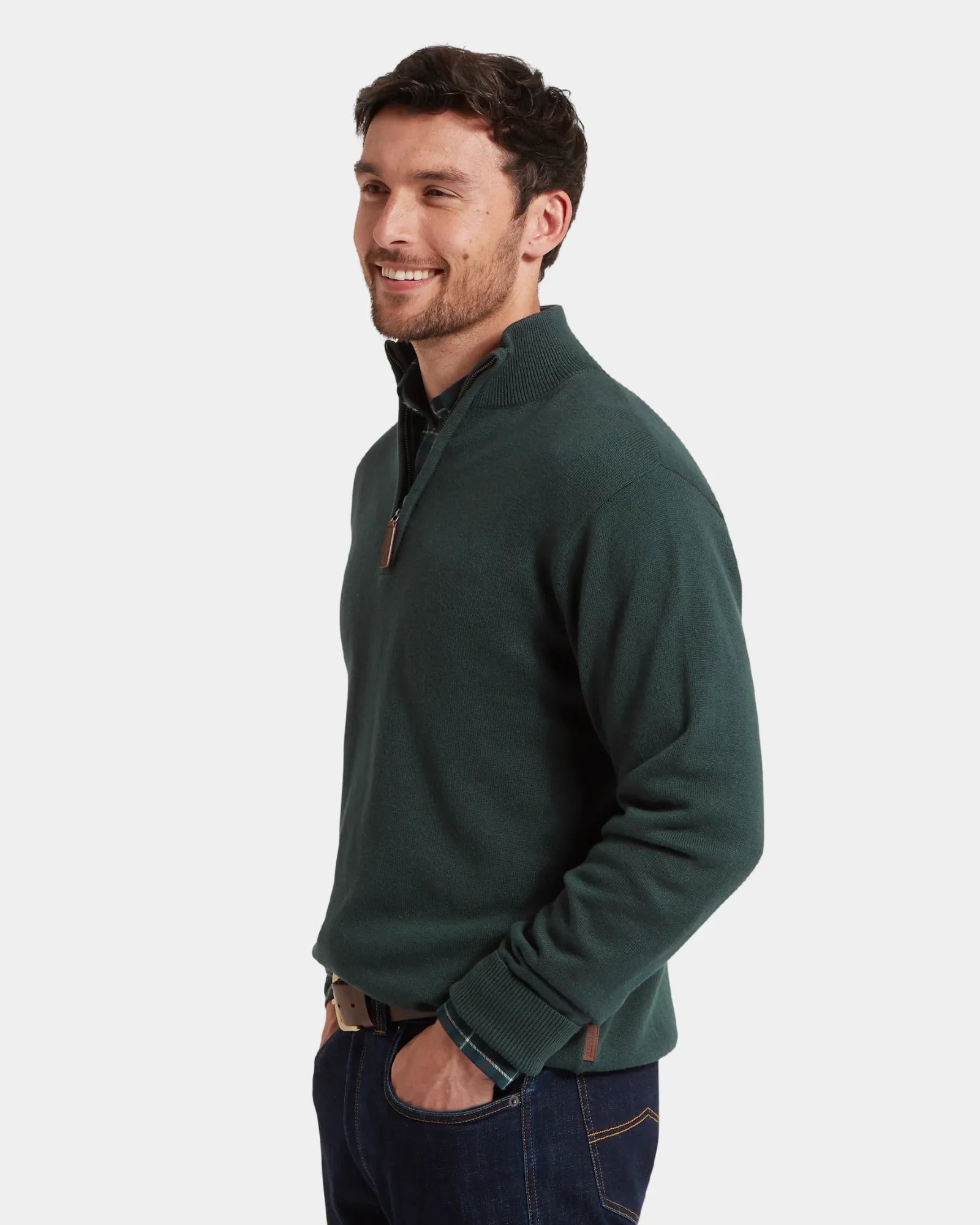 Calton Jumper - Botanical Green