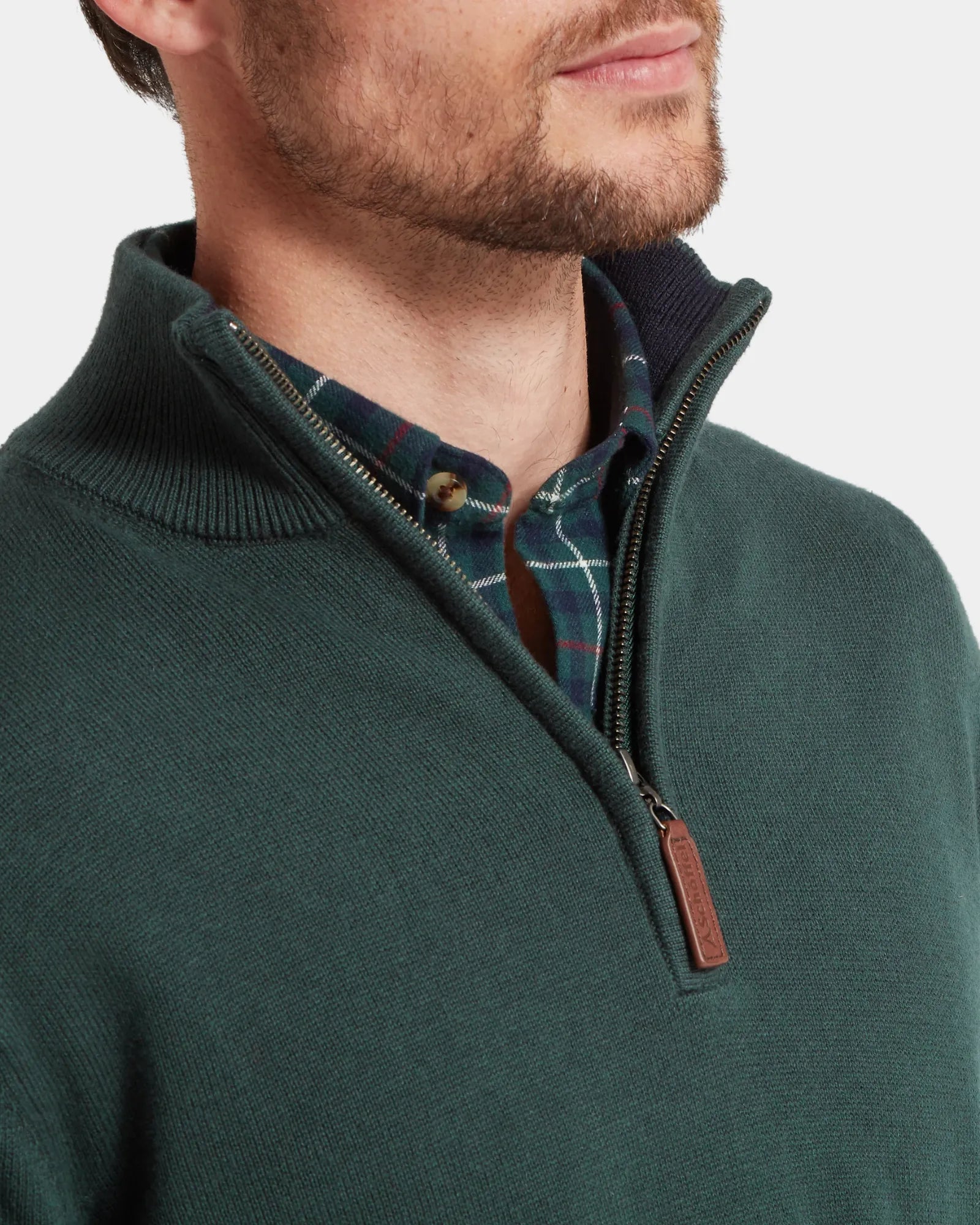 Calton Jumper - Botanical Green