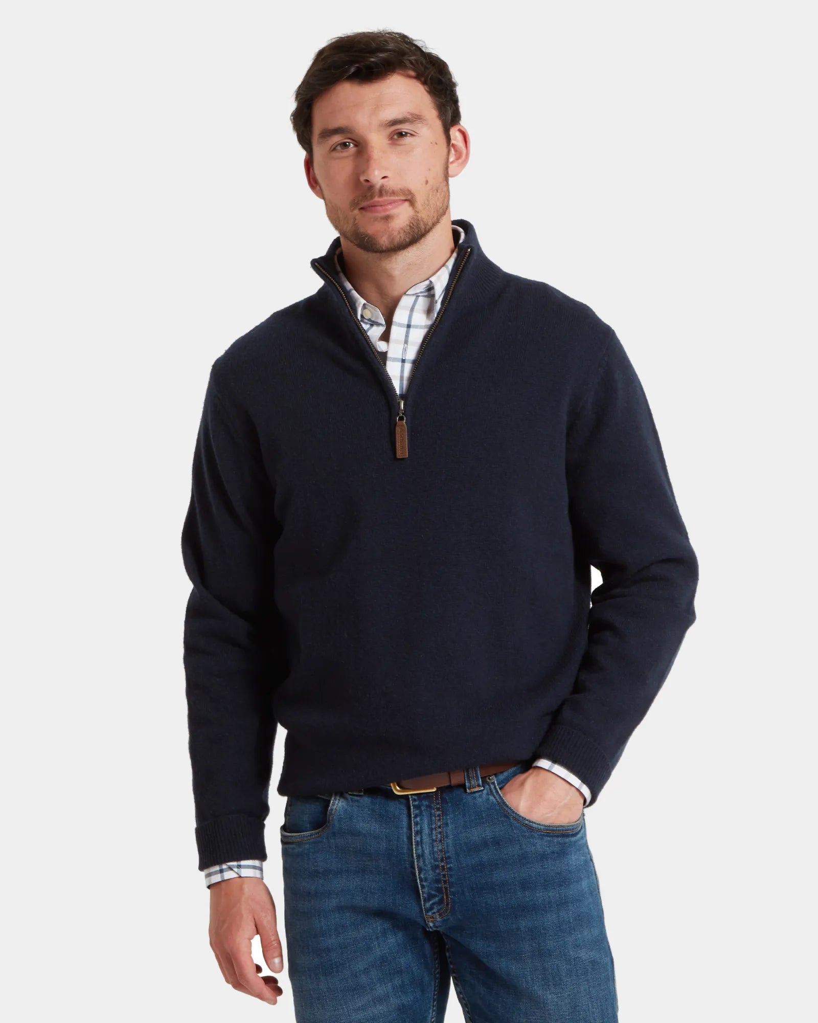 Calton Jumper - Navy