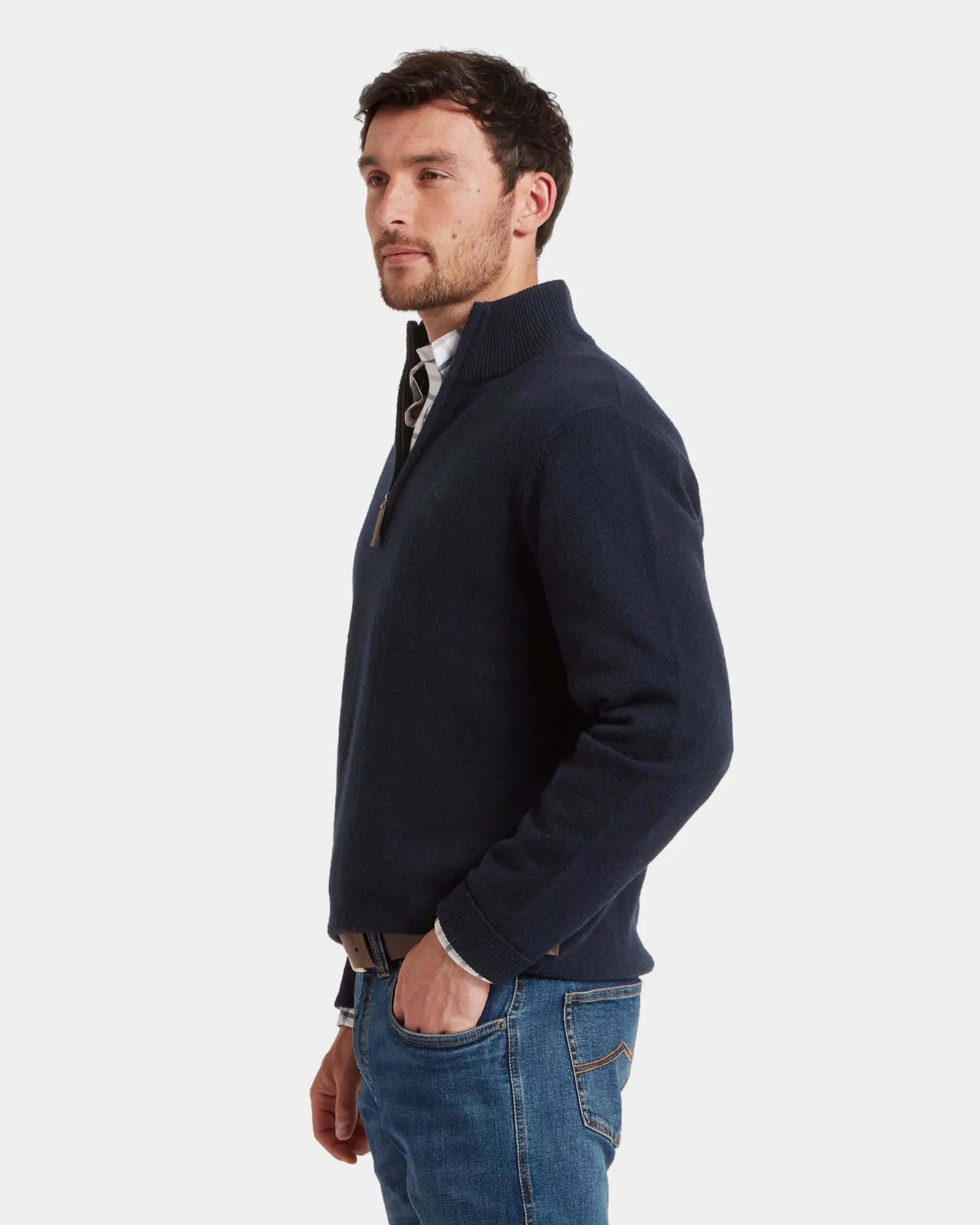 Calton Jumper - Navy