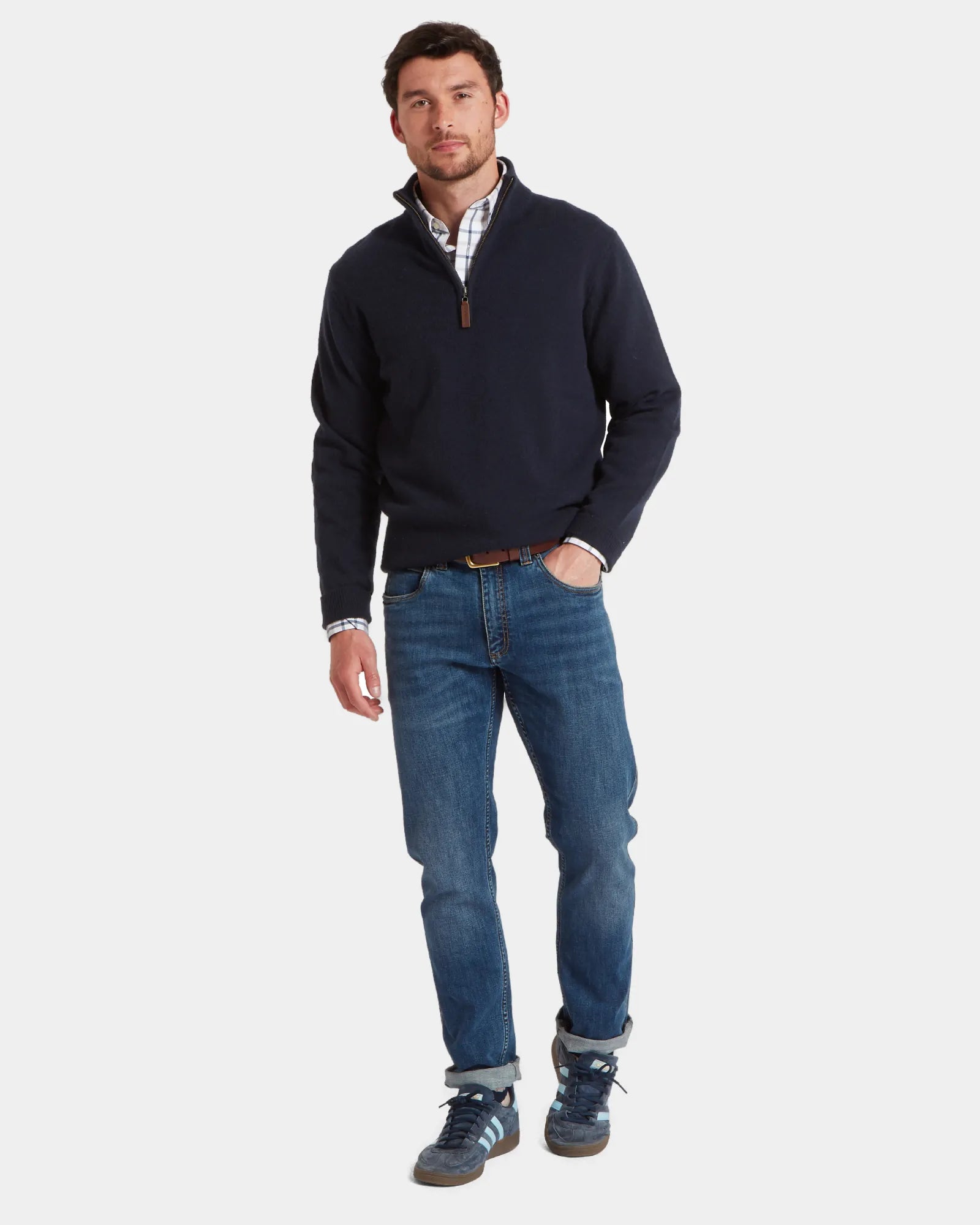 Calton Jumper - Navy