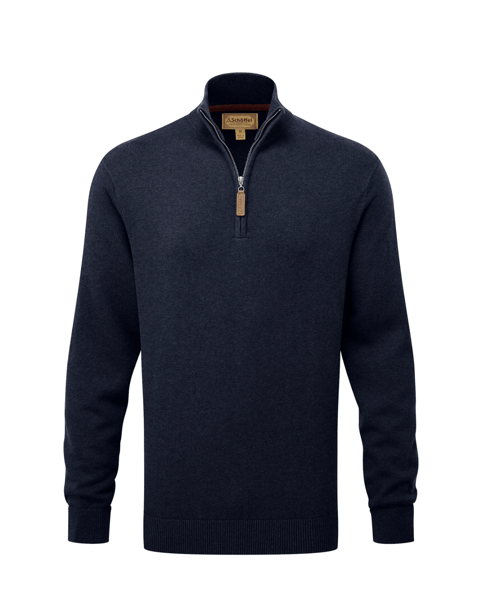 Calton Quarter Zip Jumper - Navy