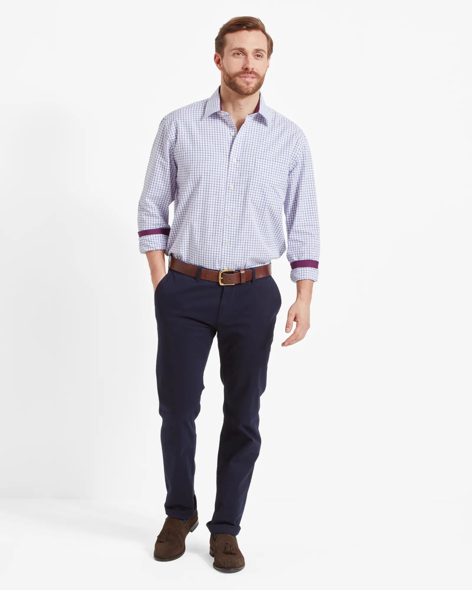 Cambridge Classic Shirt - Purple