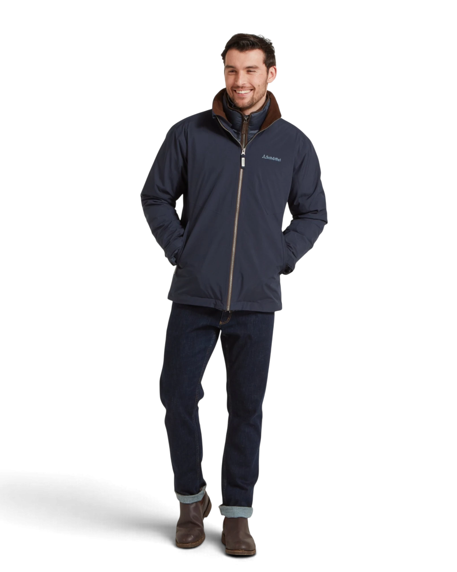 Egleton Lightweight Jacket - True Navy