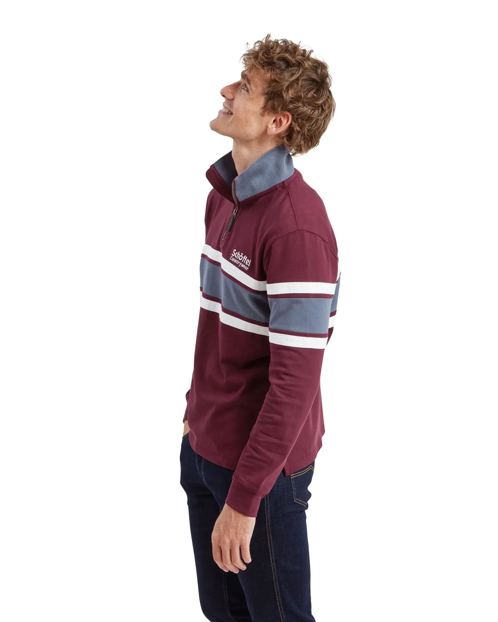 Exmouth Unisex Sweatshirt - Wine