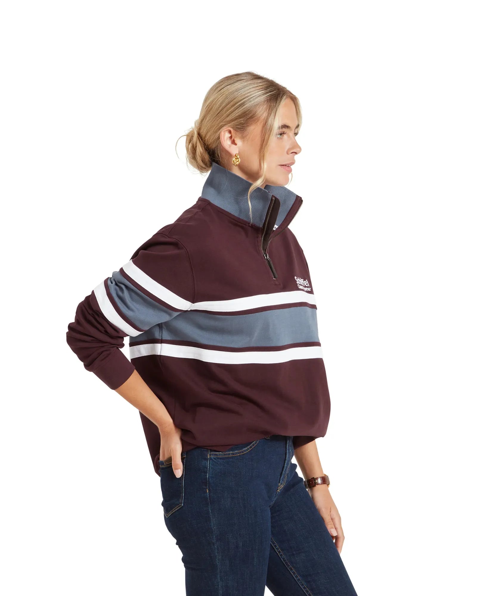 Exmouth Unisex Sweatshirt - Wine