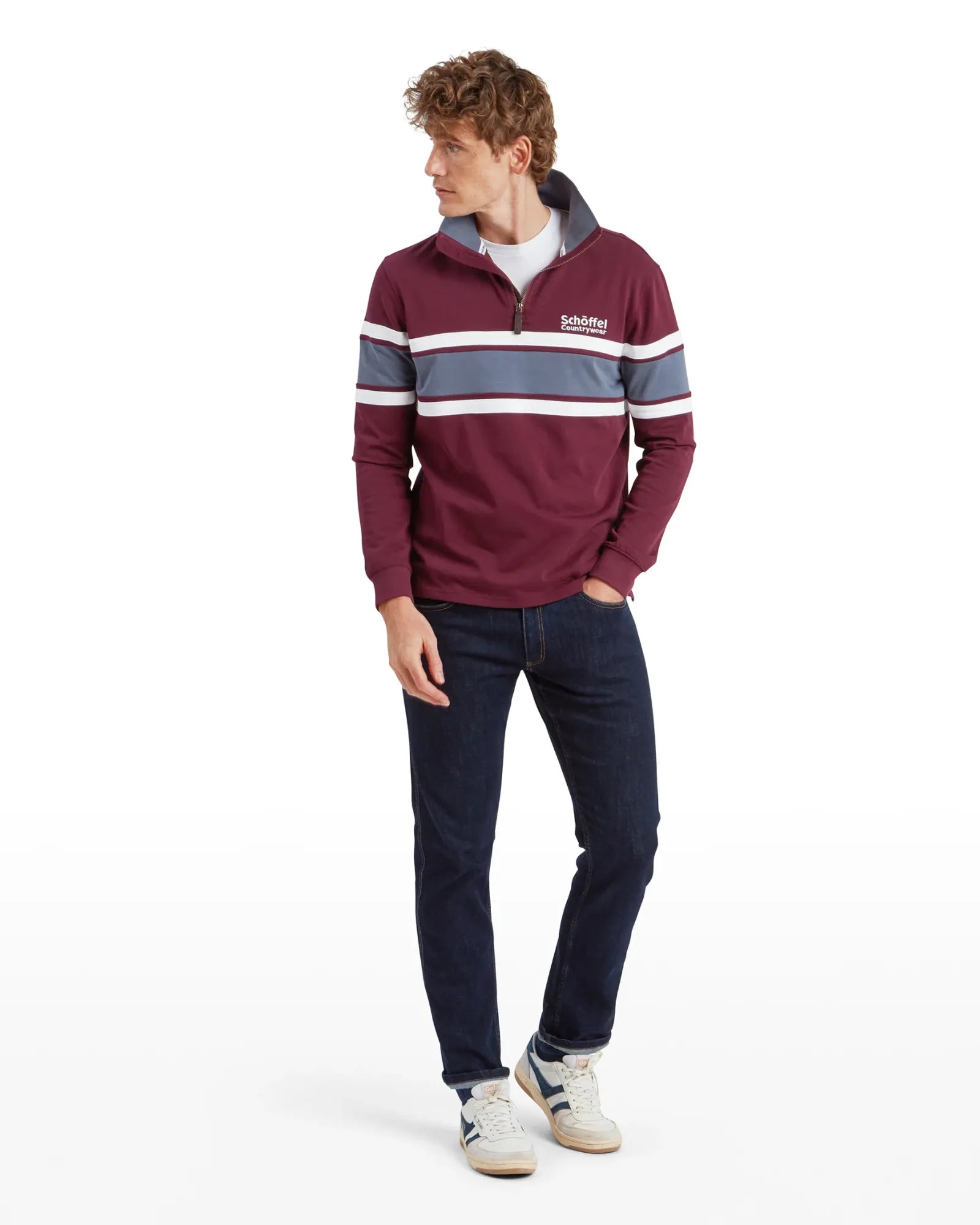 Exmouth Unisex Sweatshirt - Wine