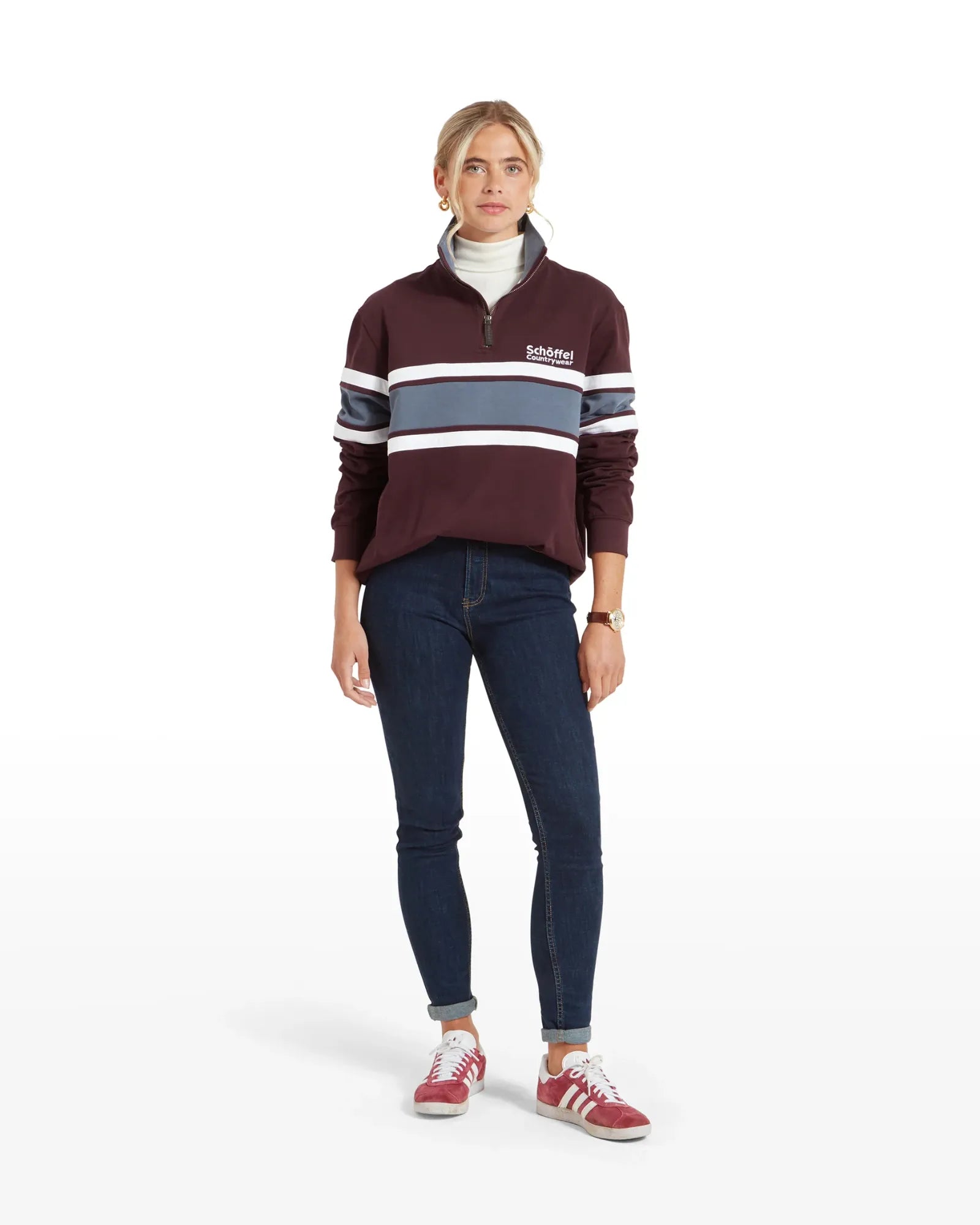 Exmouth Unisex Sweatshirt - Wine