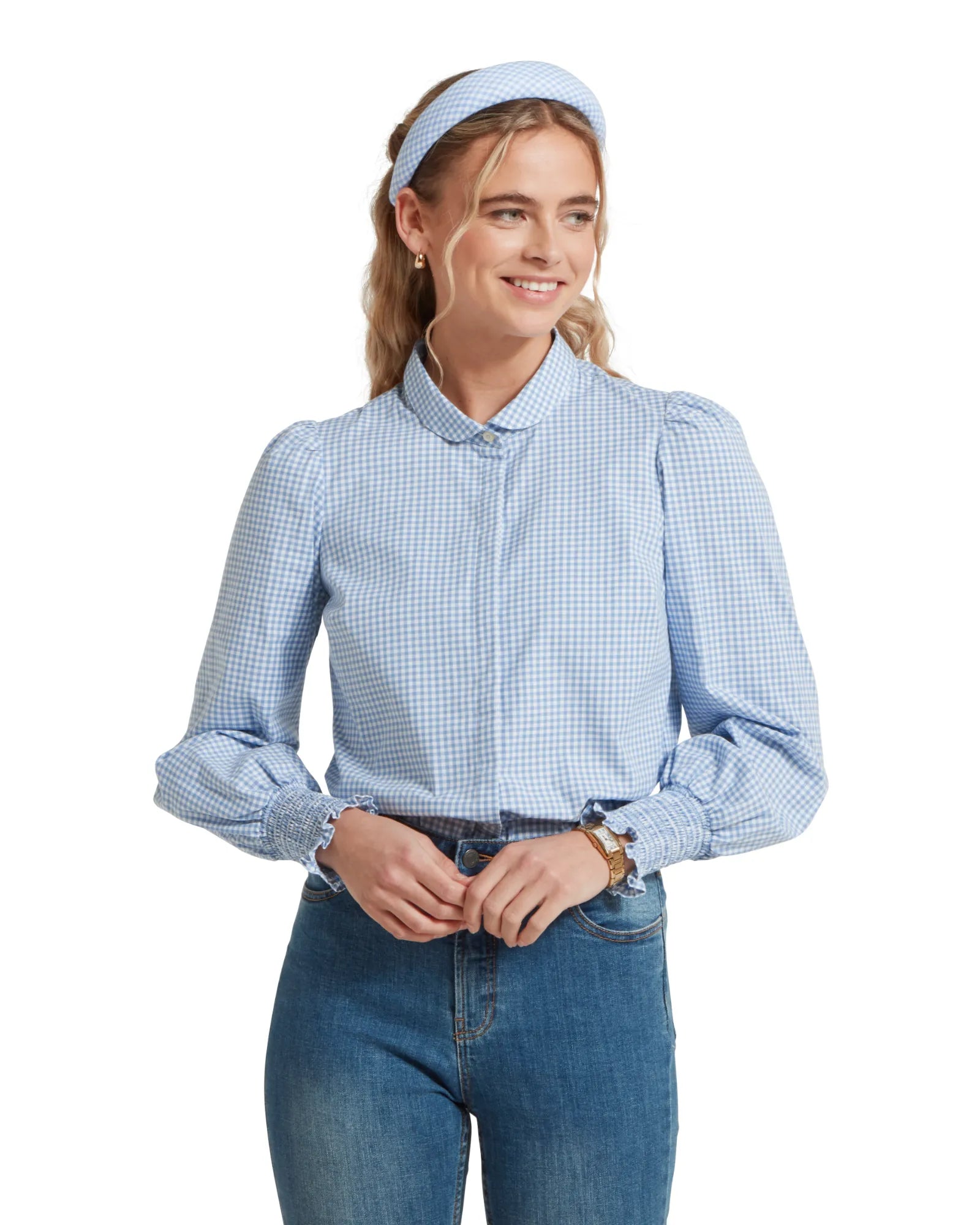 Flora Shirt - Denim Blue