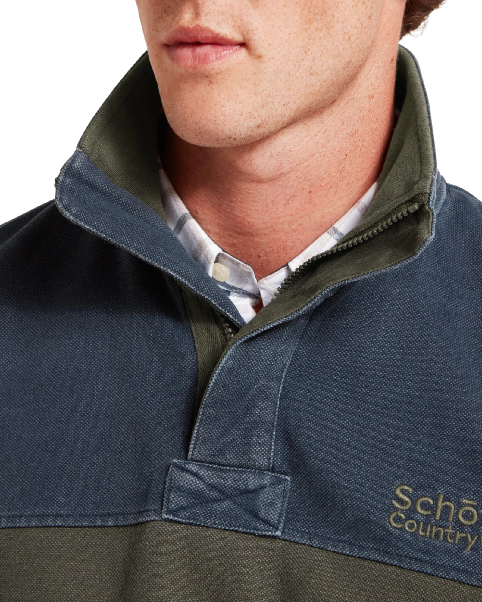 Helford Heritage Sweatshirt - Peat Green