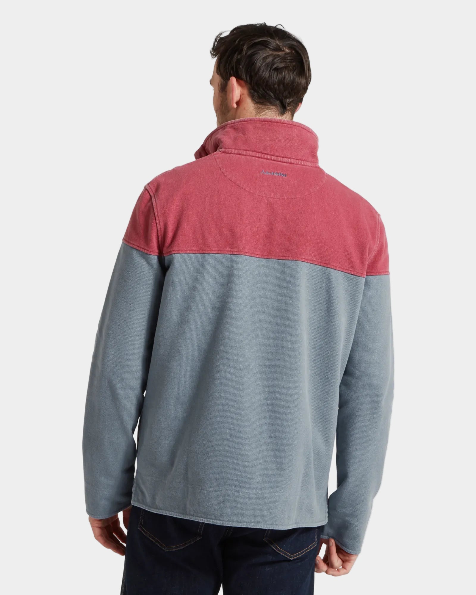 Helford Sweatshirt - Red/Blue