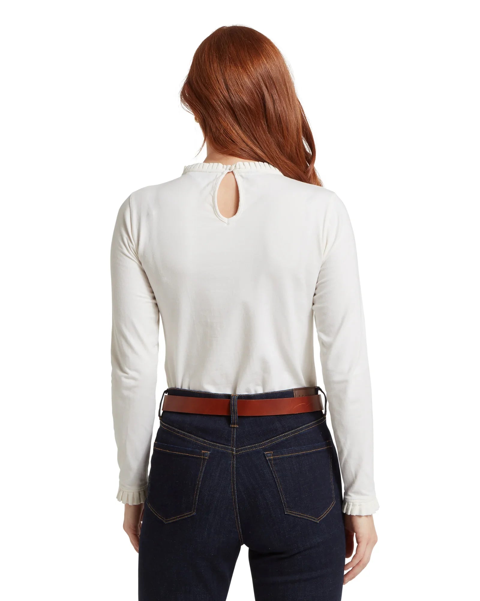 Ilkley Top - Soft White