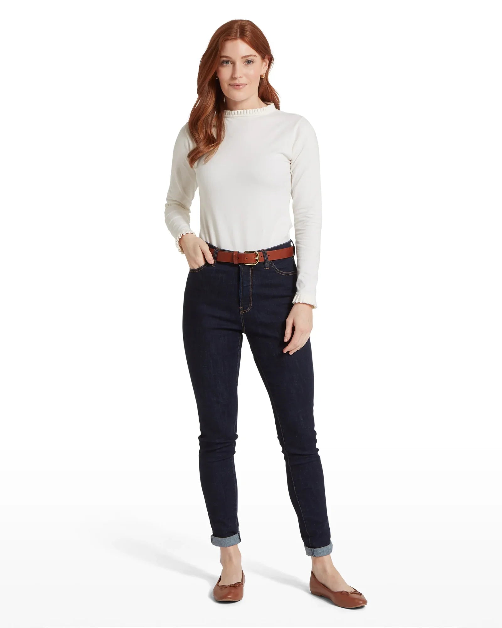 Ilkley Top - Soft White