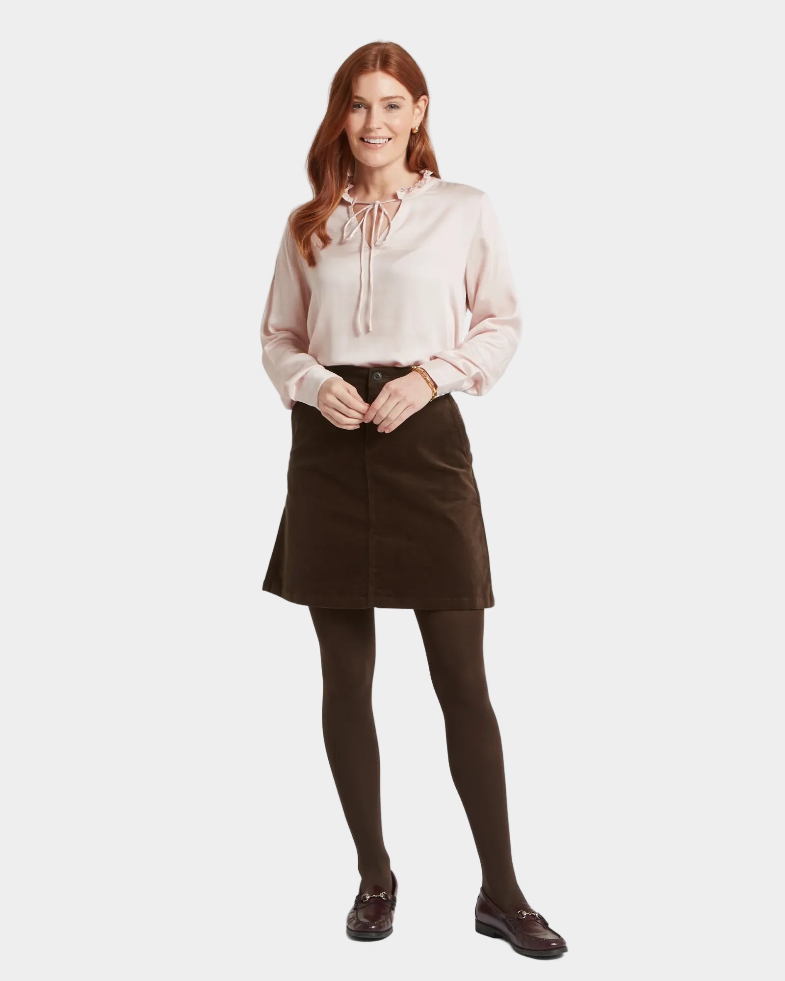 Kersey Blouse - Hushed Violet