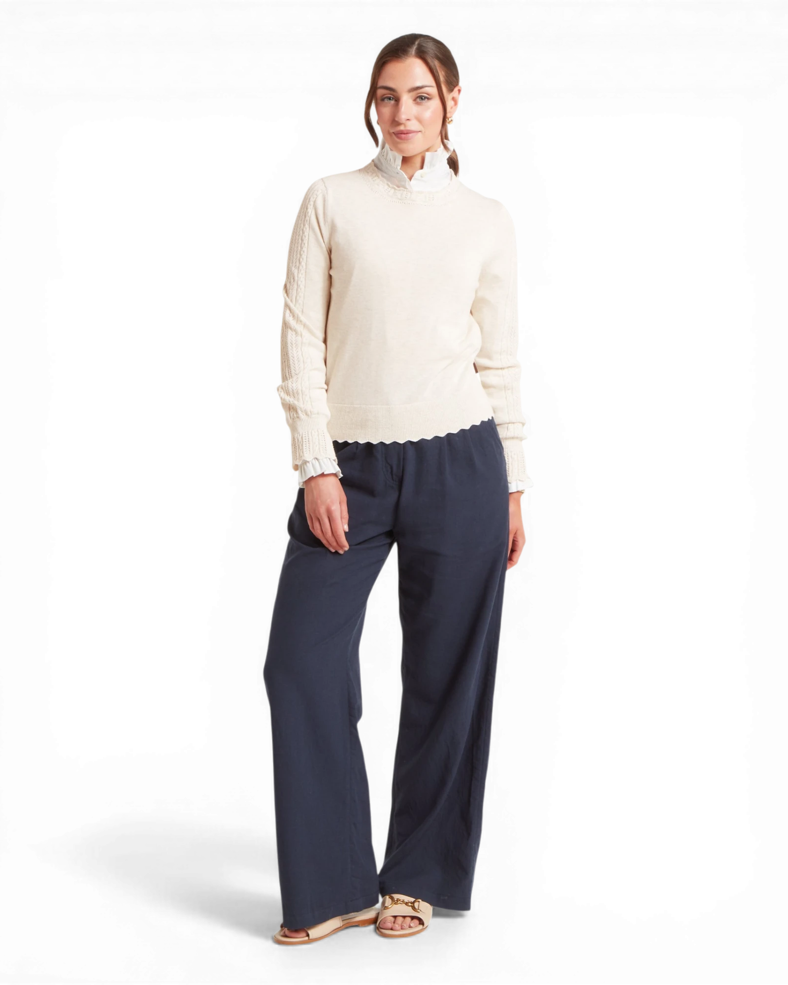 Leyburn Jumper - Dove