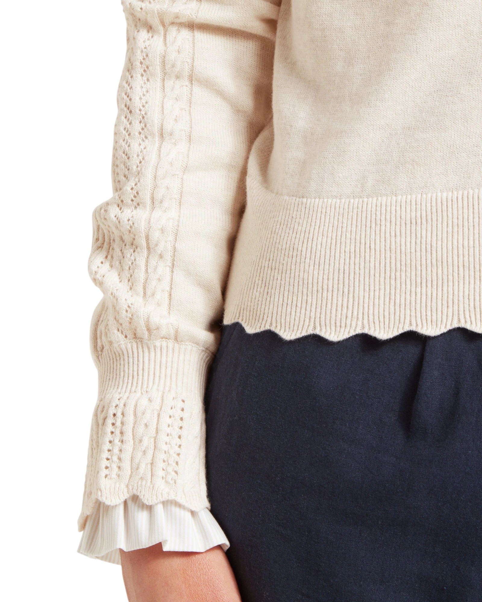 Leyburn Jumper - Dove