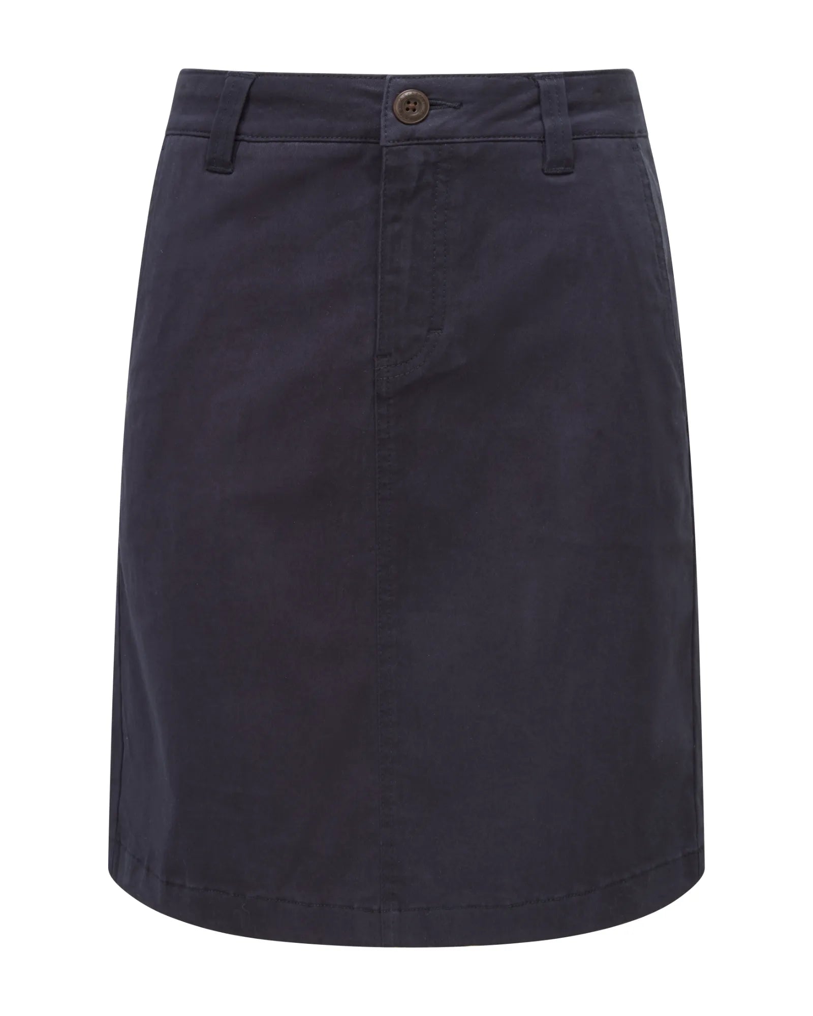 Lily Navy Chino Skirt