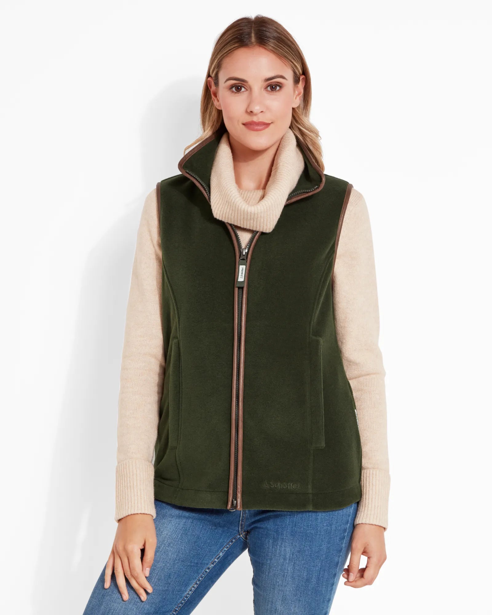 Lyndon Fleece Gilet - Forest