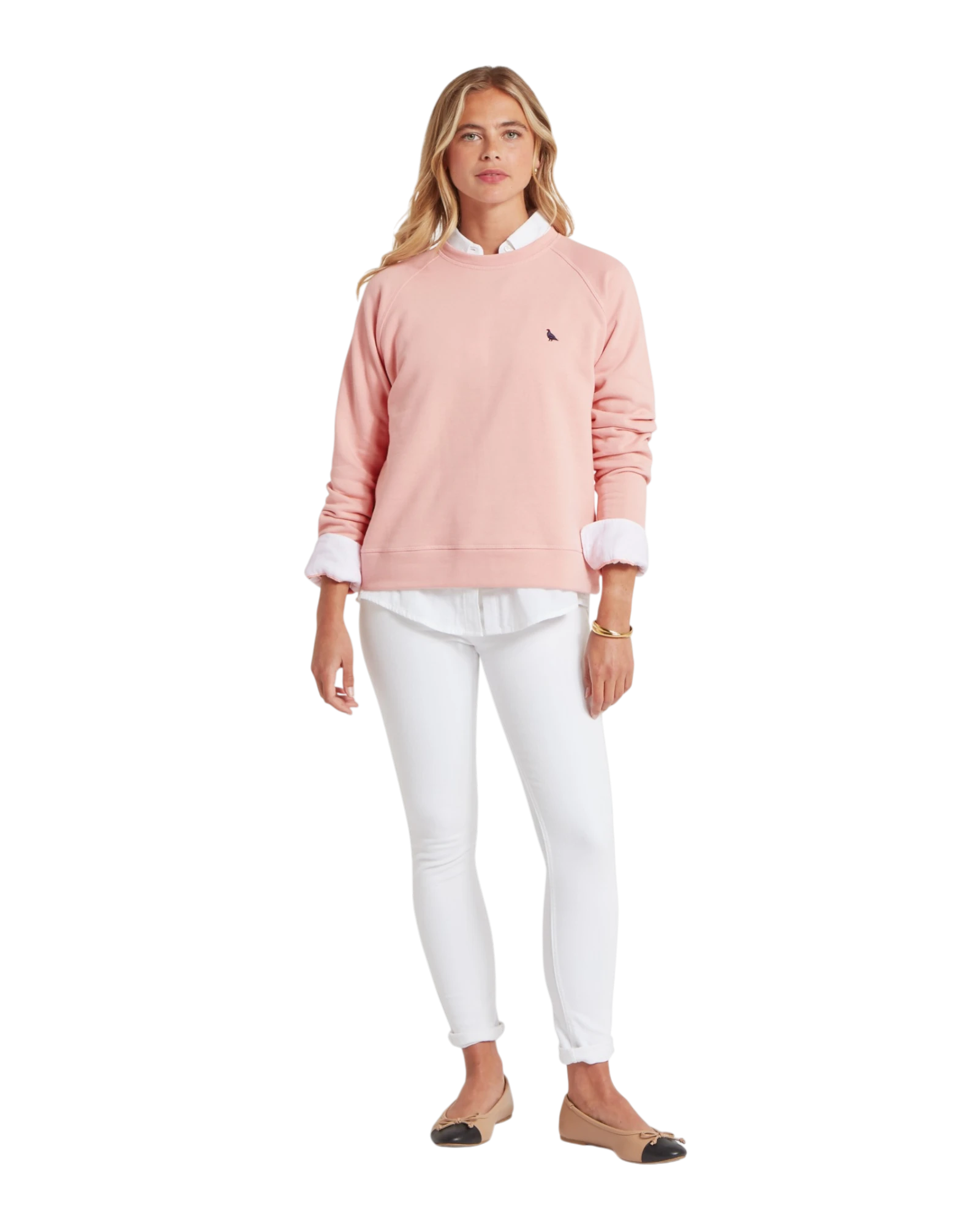 Newberry Sweatshirt - Pale Rose