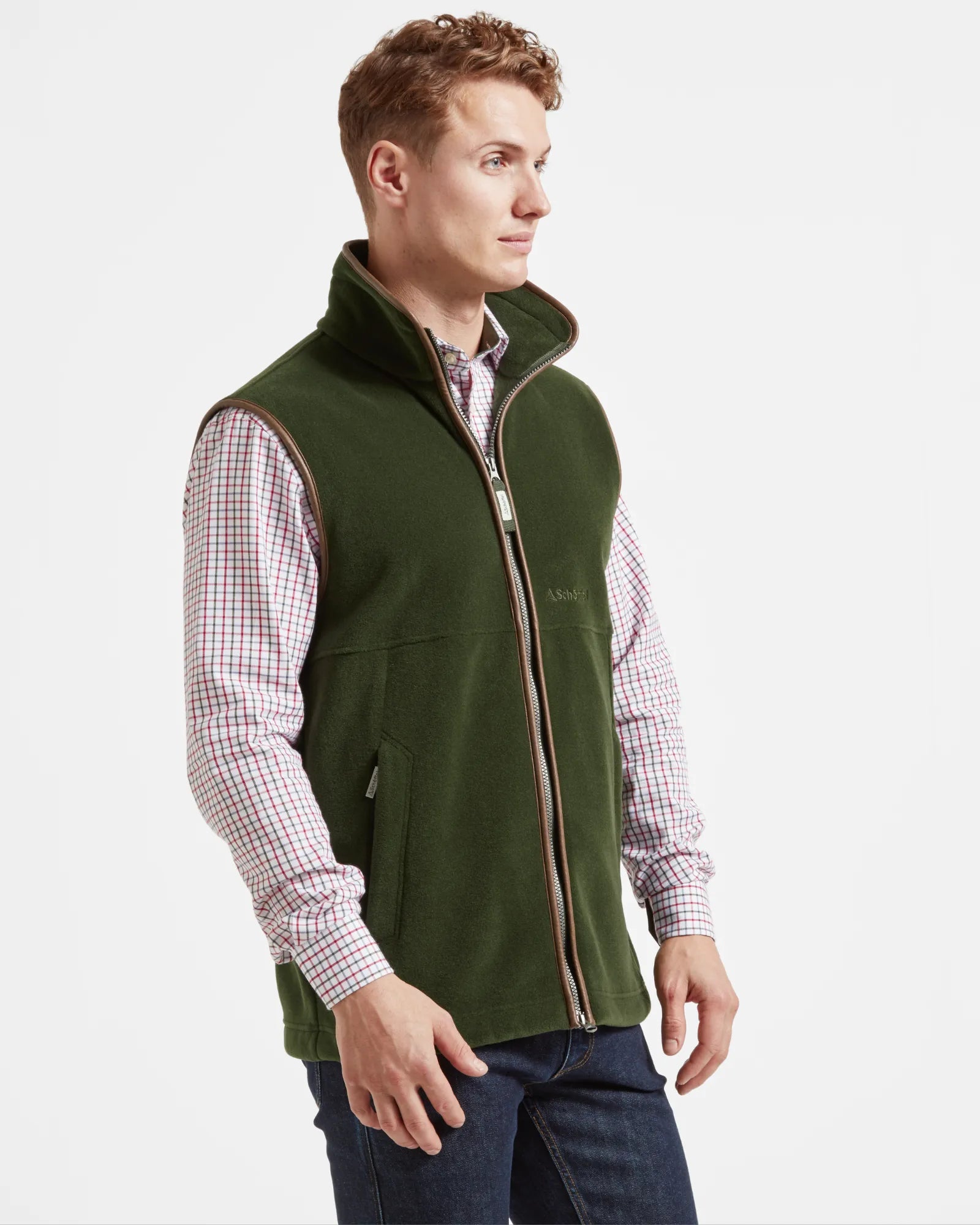 Oakham Forest Green Fleece Gilet