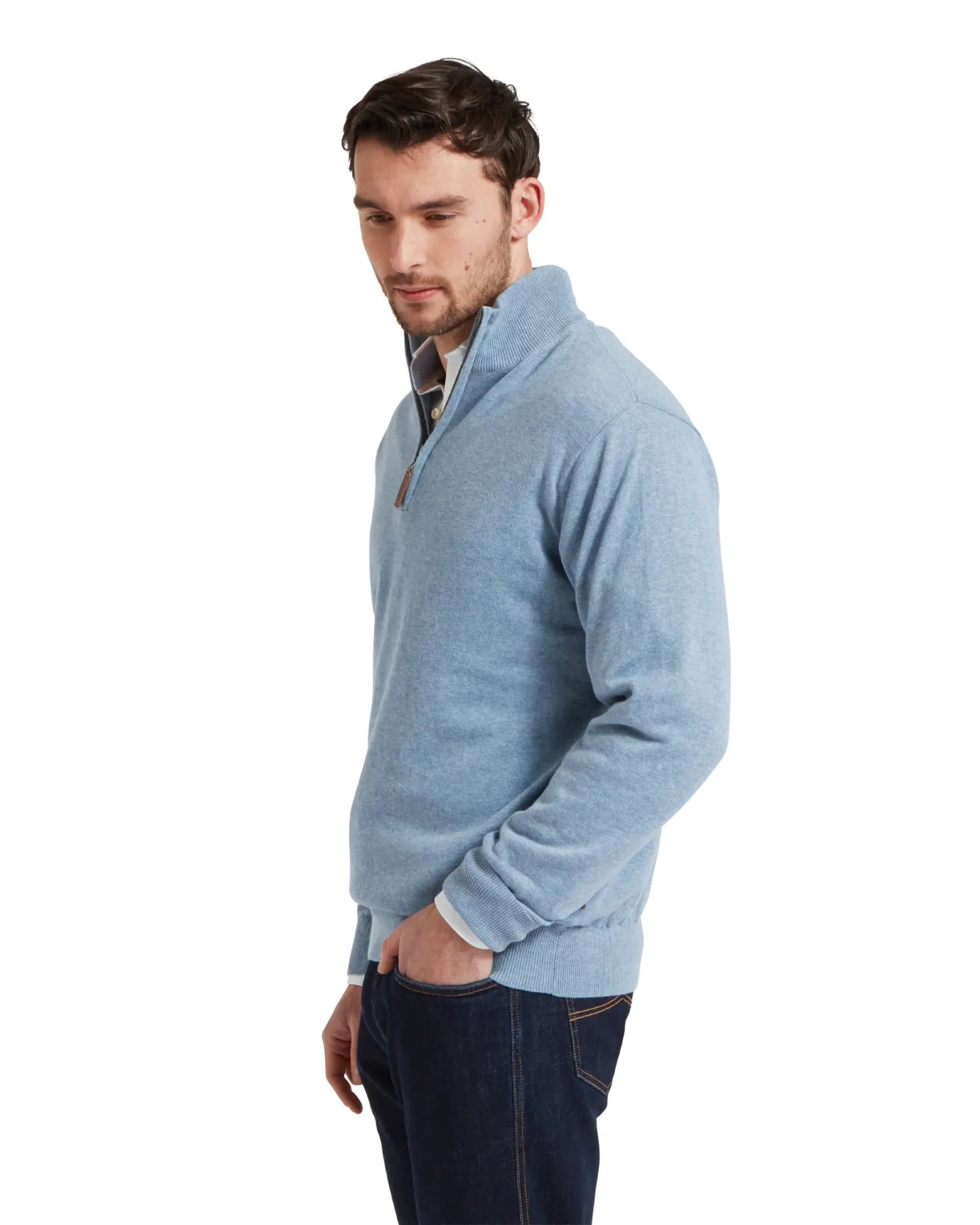 Porthmeor Jumper - Denim Blue