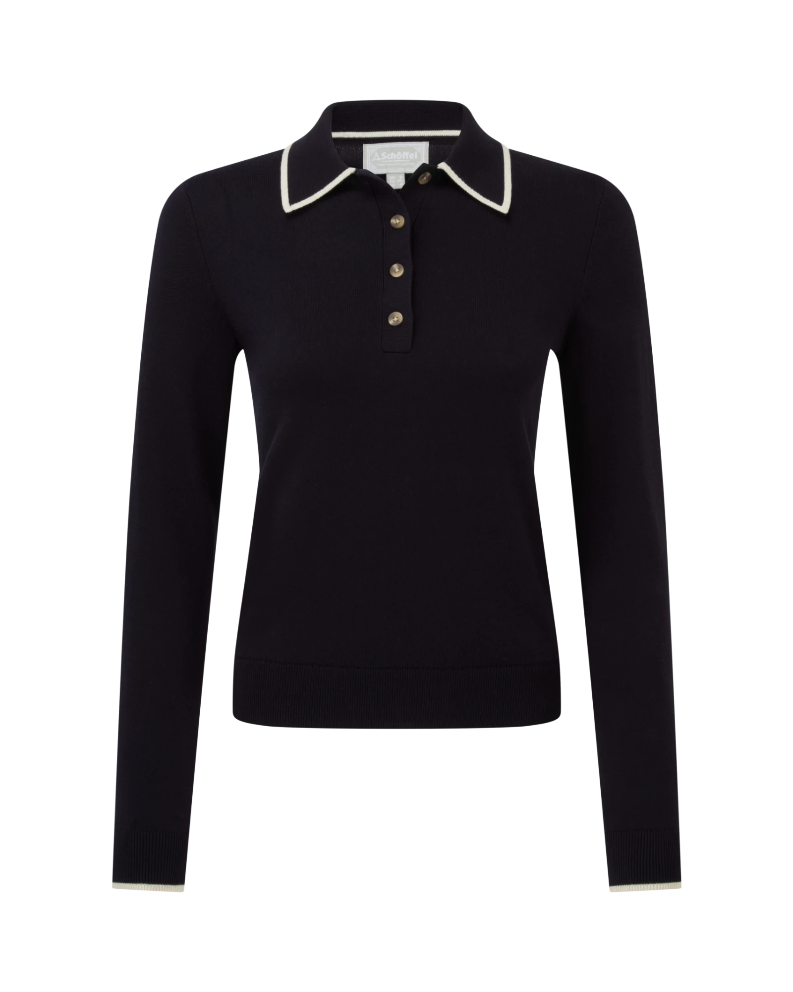 Portloe Jumper - Navy/Dove