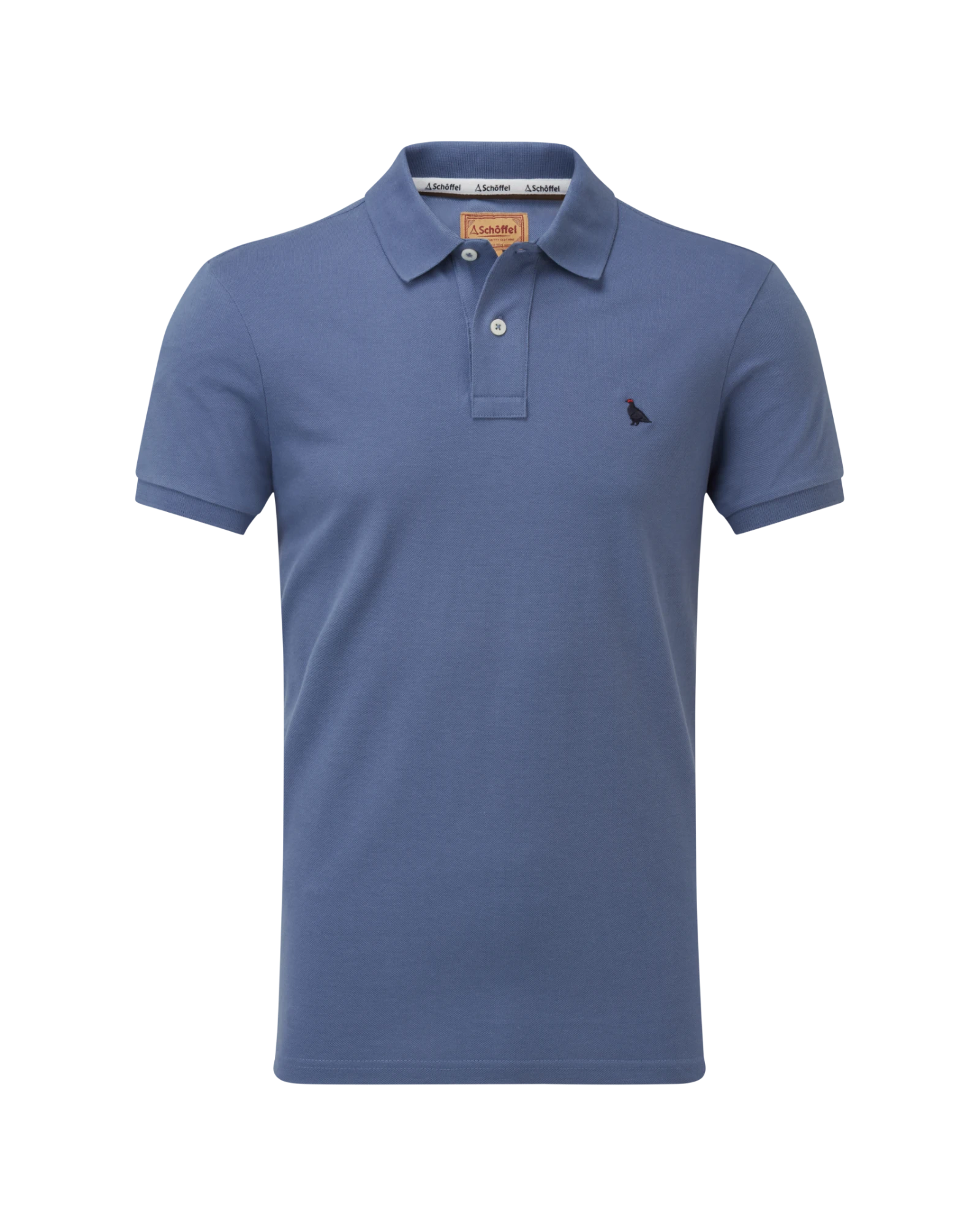 St Ives Polo Shirt - Vintage Indigo