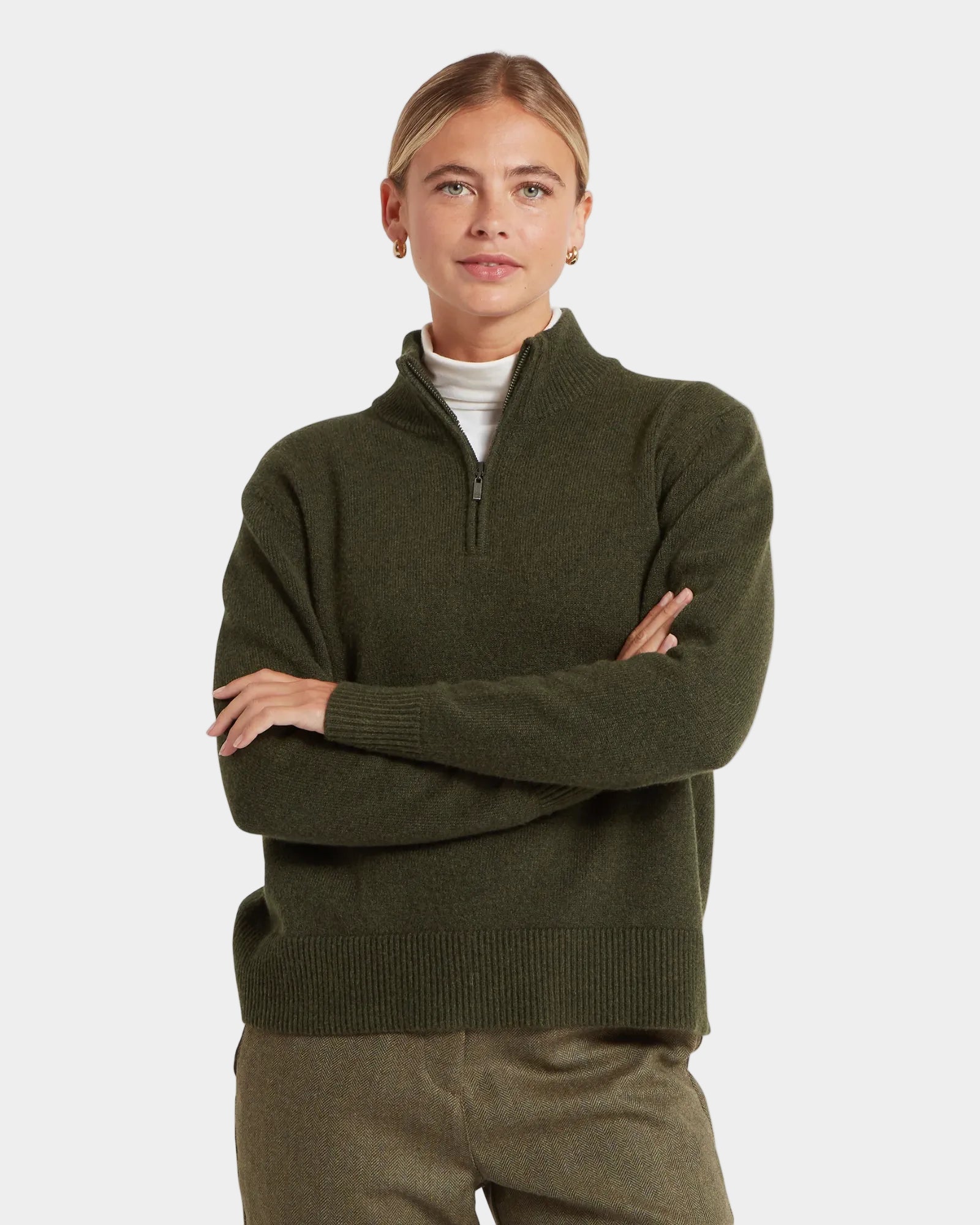 Thoralby Jumper - Loden
