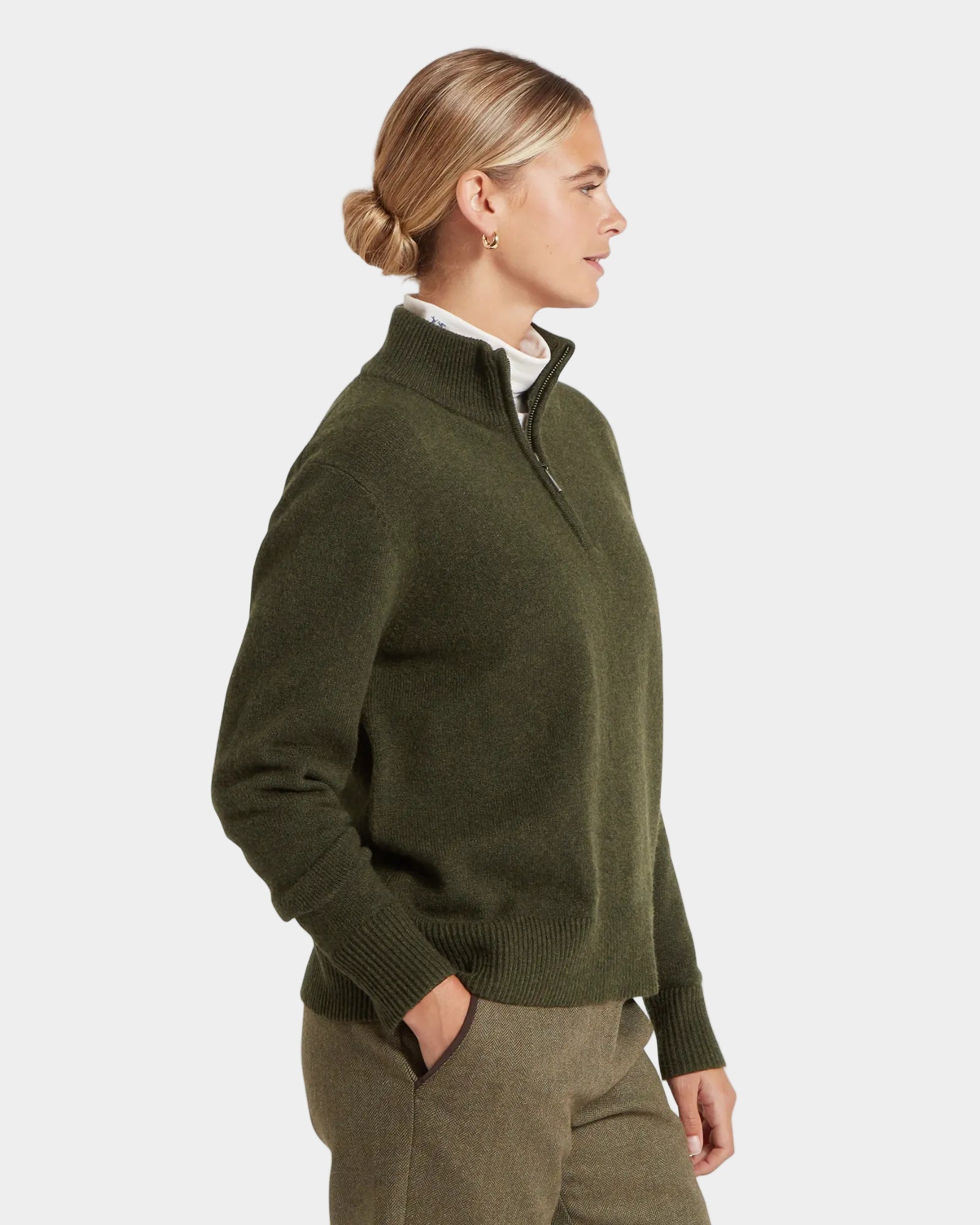 Thoralby Jumper - Loden