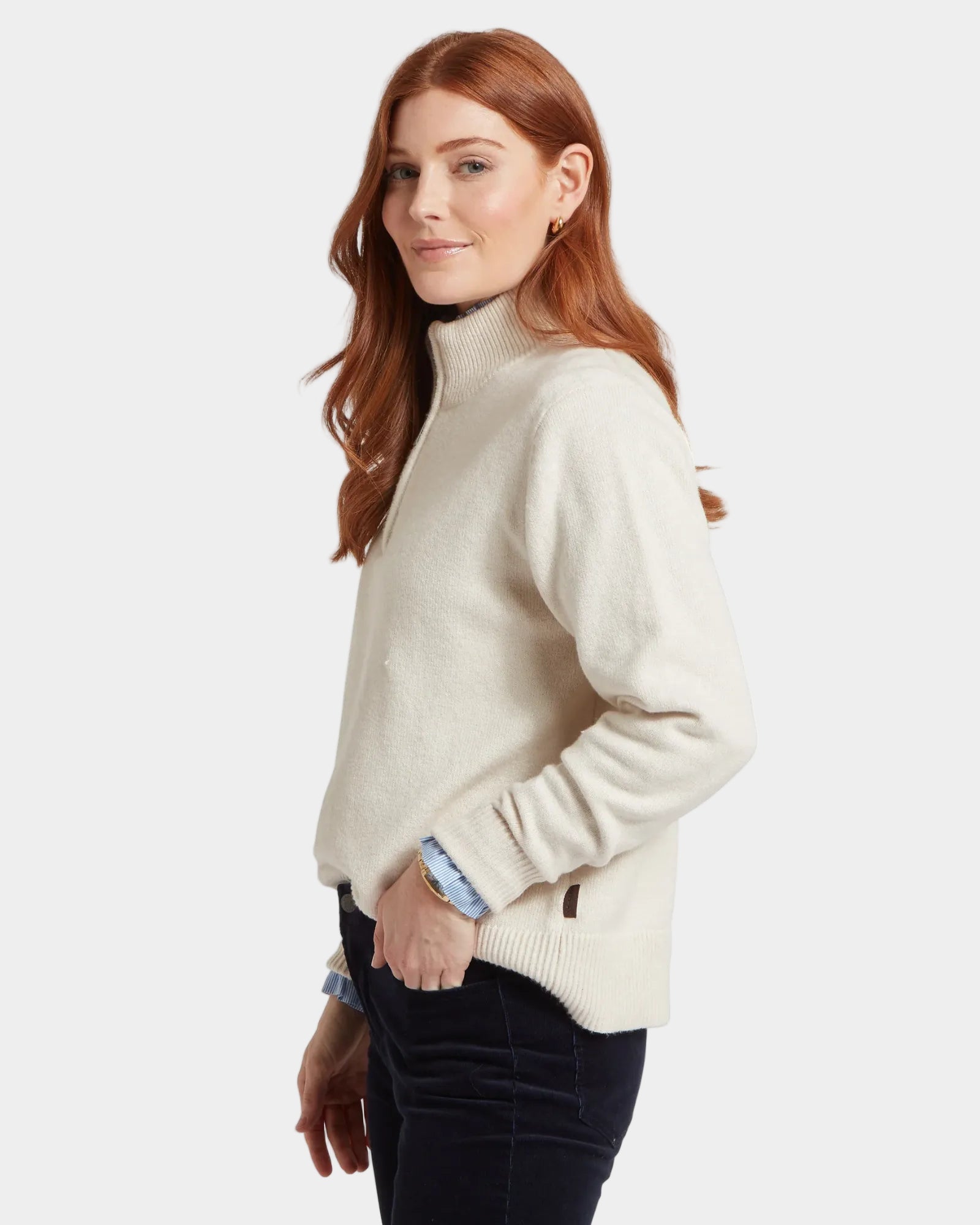 Thoralby Jumper - Soft White