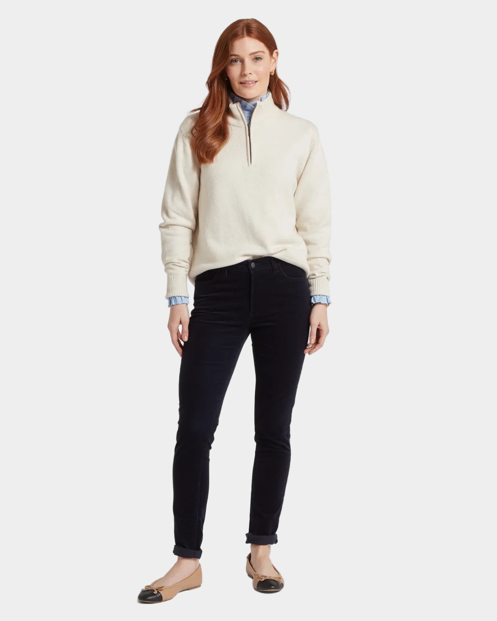 Thoralby Jumper - Soft White